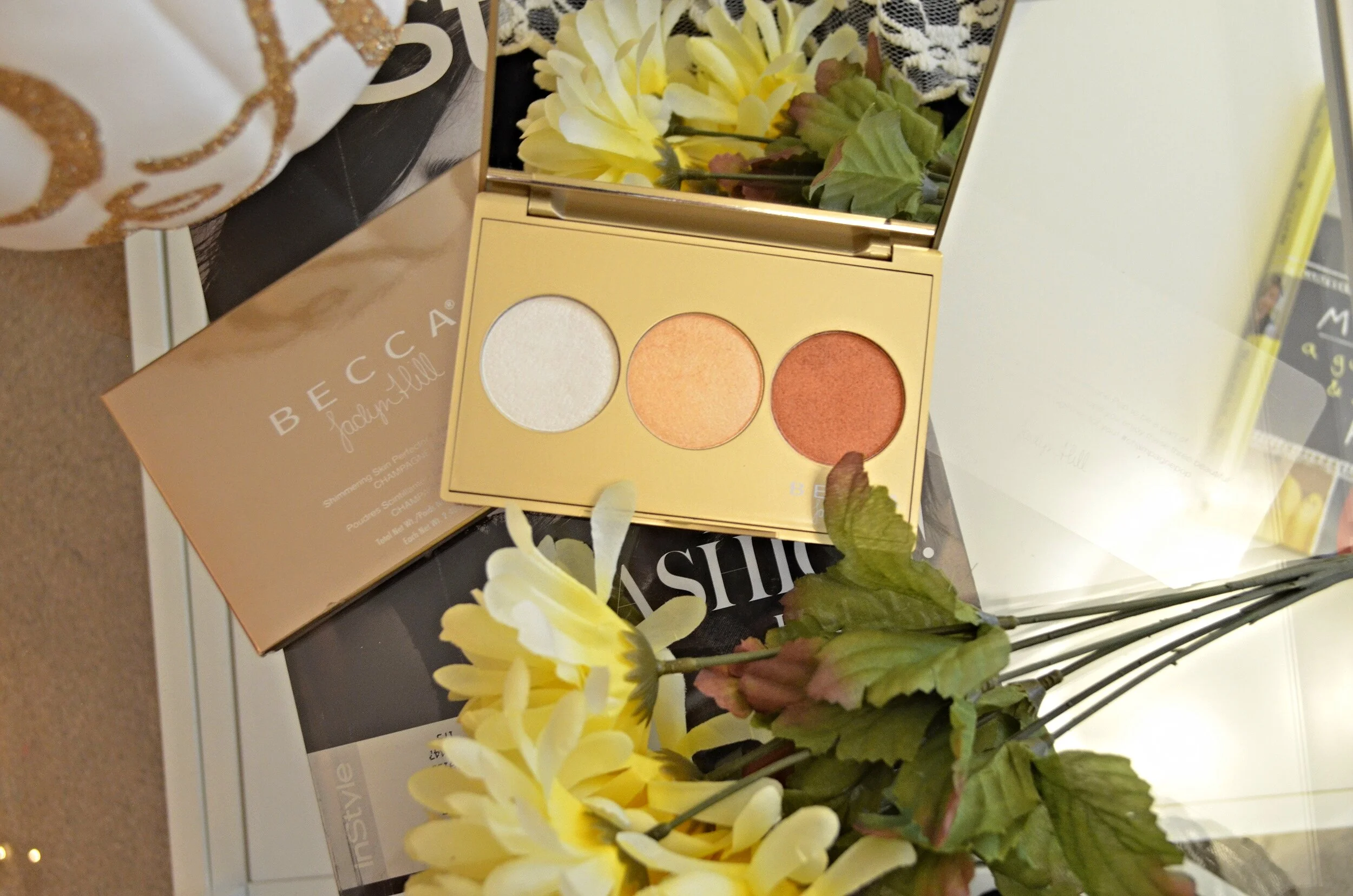 BECCA Shimmering Skin Perfector Glow Palette Review | BeautyWithBrittanyXo 