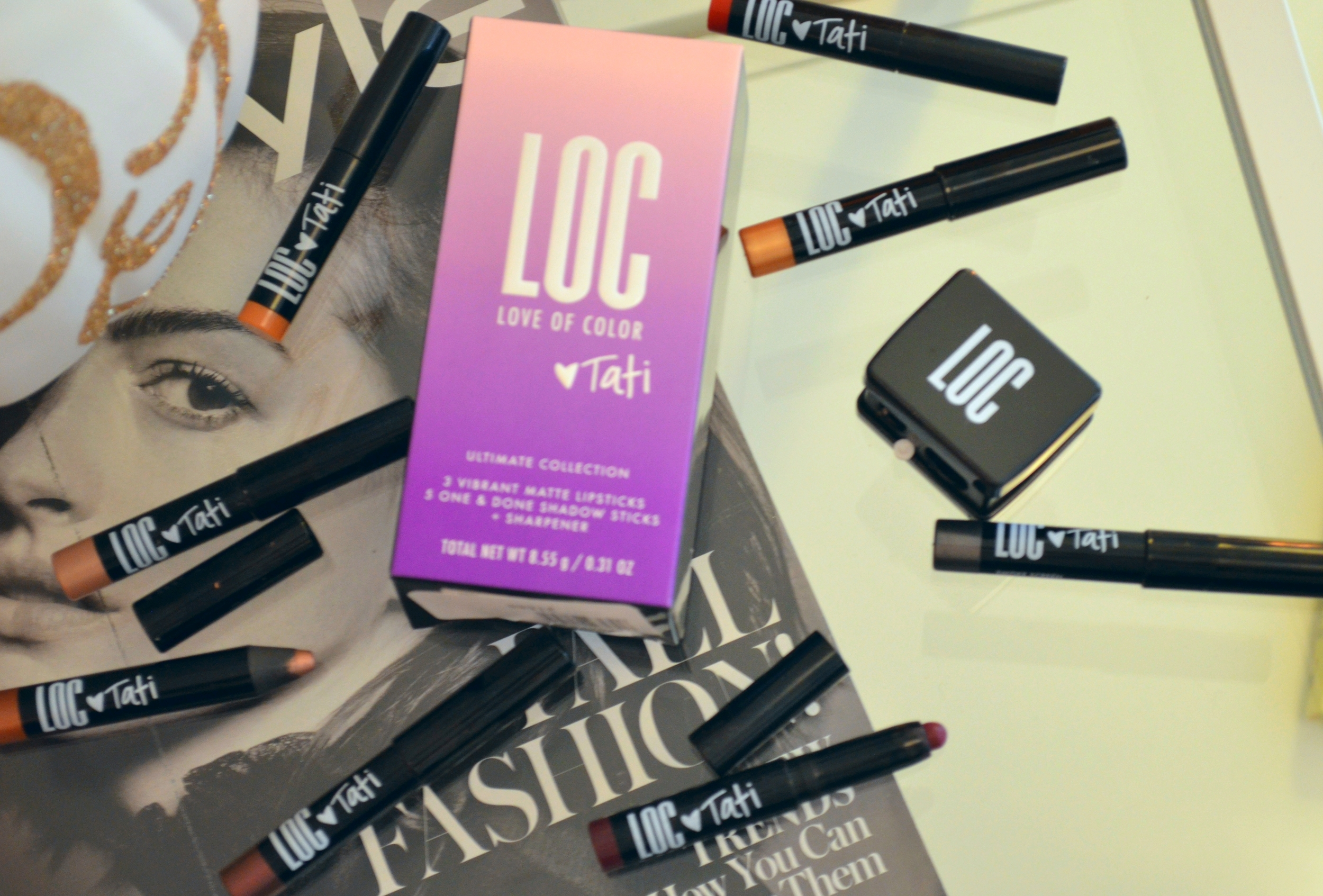 LOC ♥Tati First Impression + Swatches | BeautyWithBrittanyXo 