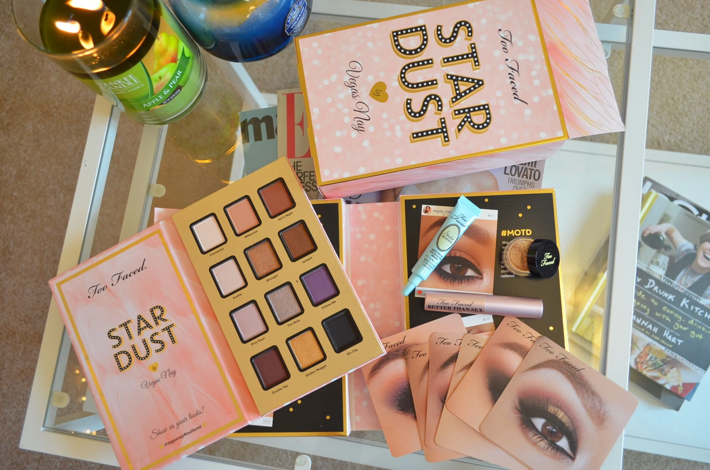 Too Faced Star Dust by Vegas Nay Review 