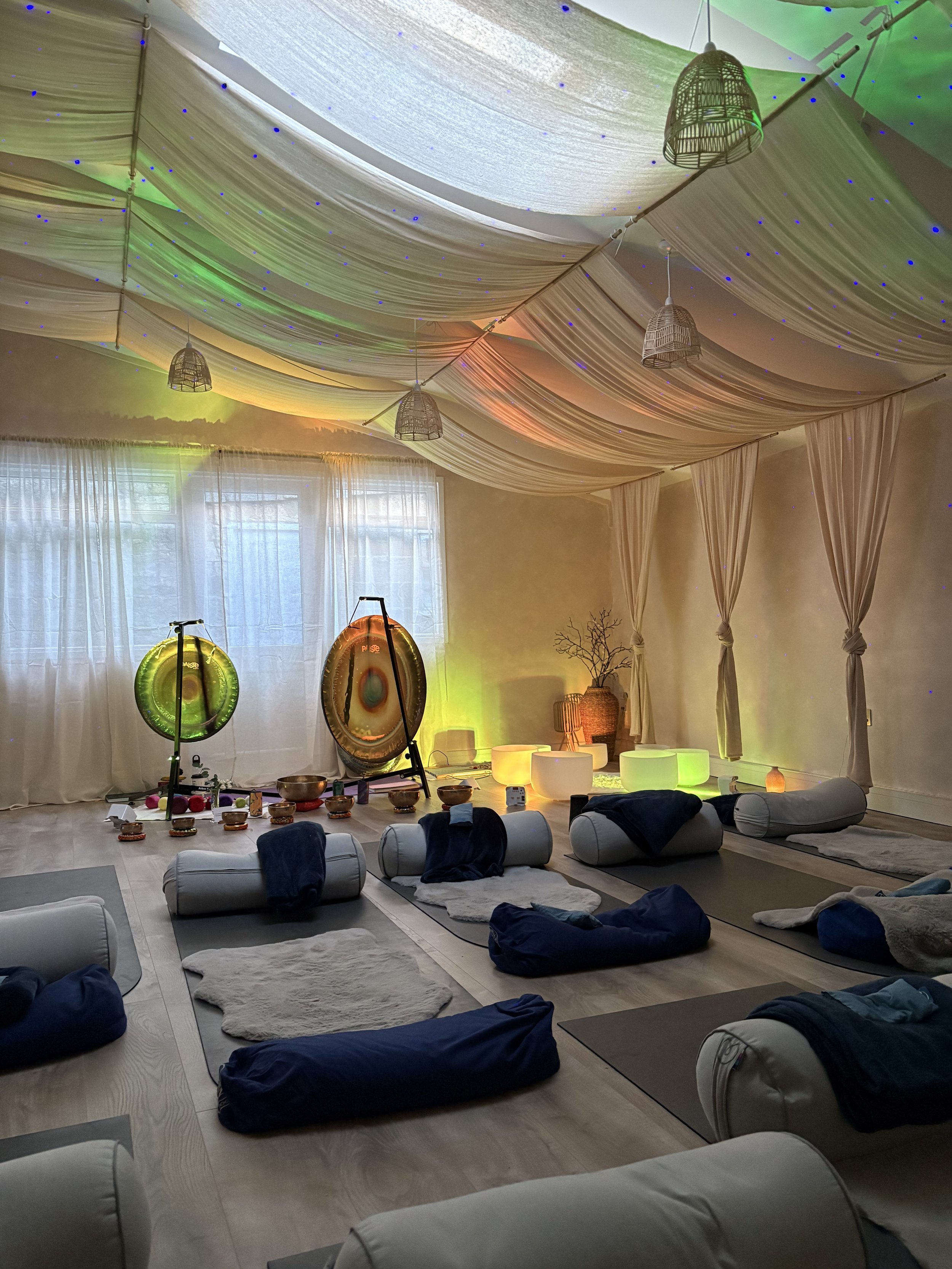 Sunday night sound bath at The Courtyard Well