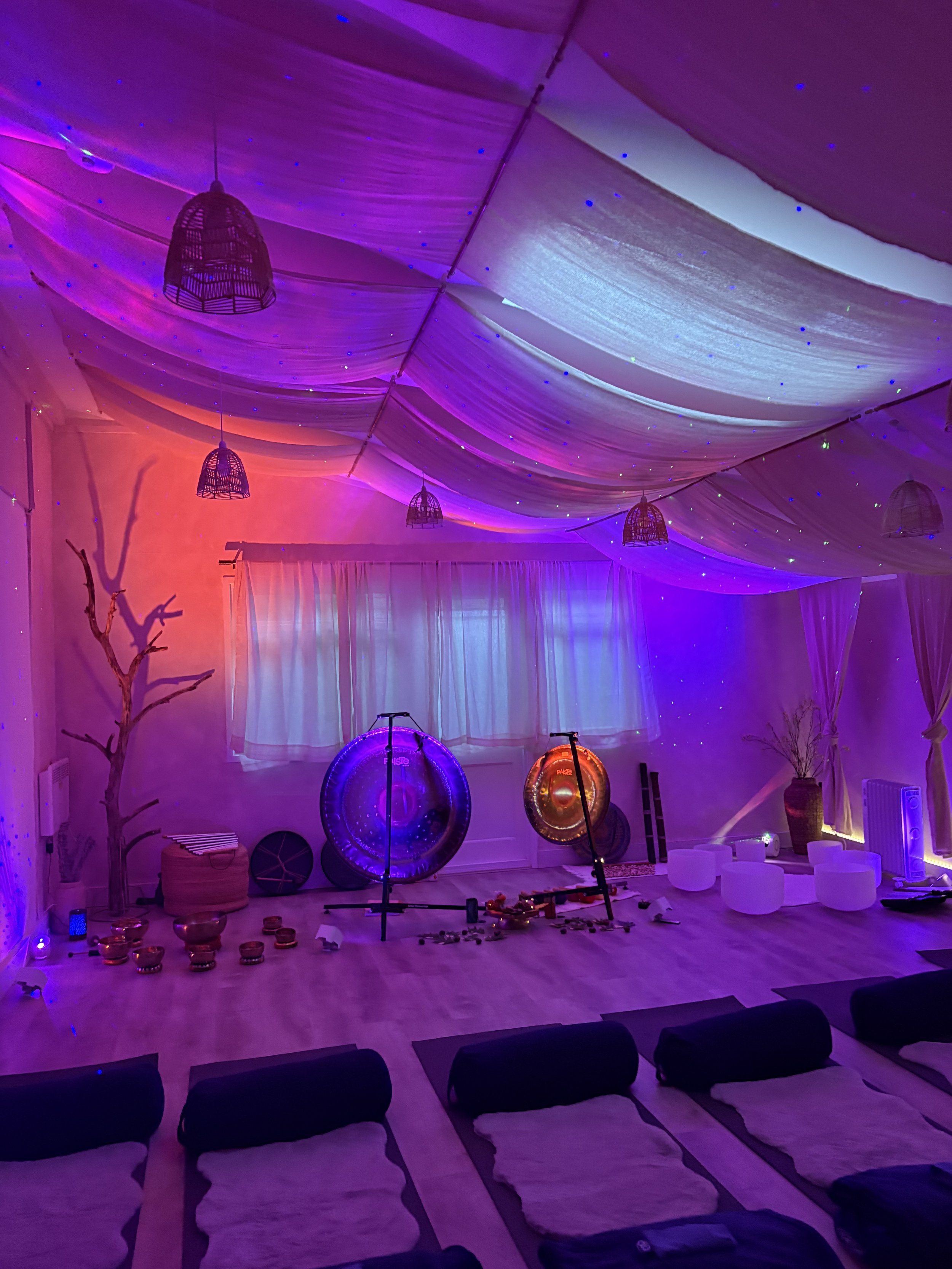 Sunday night sound bath at The Courtyard Well