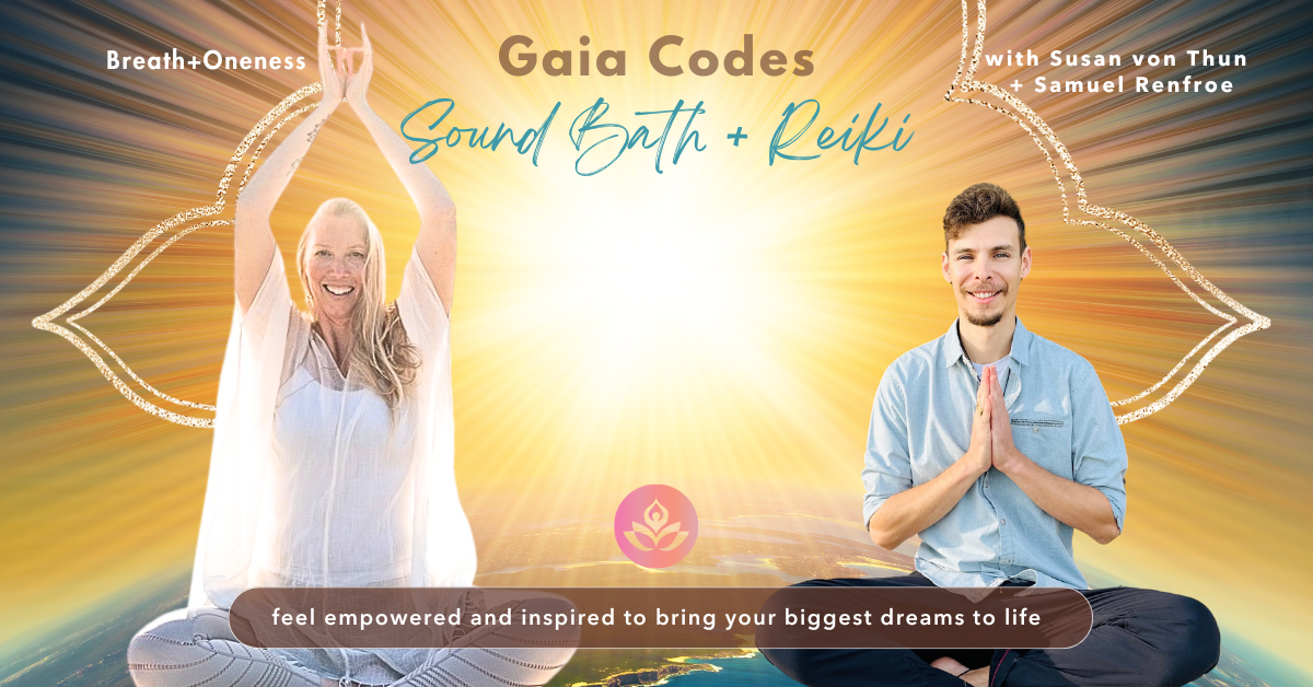 Gaia Codes: Earth-Energy Infused Sound Bath + Reiki