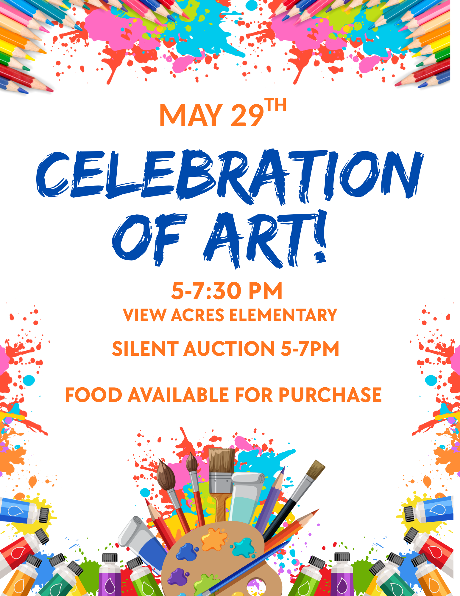 View Acres Celebration of Art and Silent Auction! - May 29th, 2026