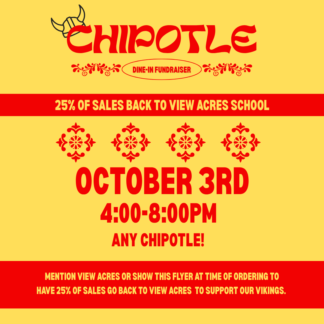 Dine-In Fundraiser: Chipotle