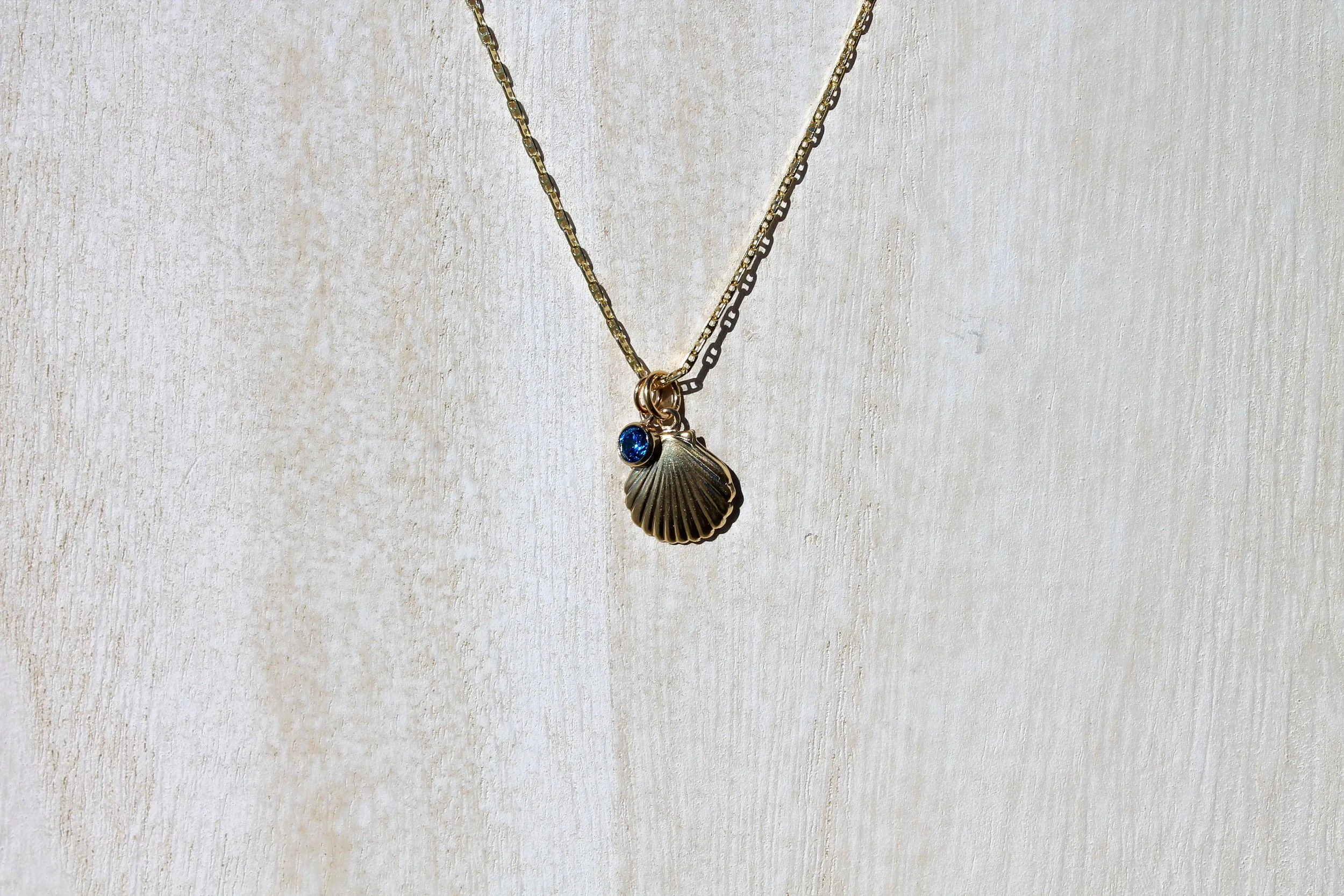 Shell & Gem Necklace — Surfside Jewels