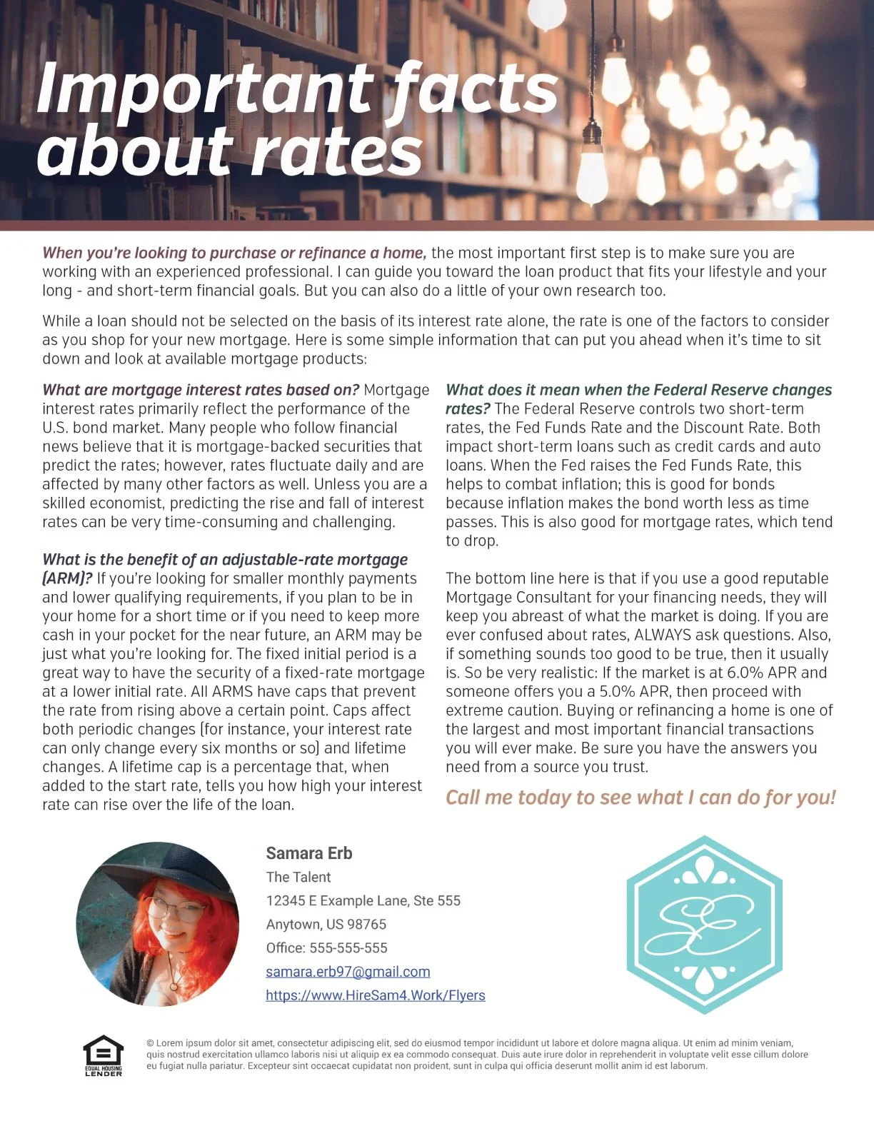 Important Facts About Rates