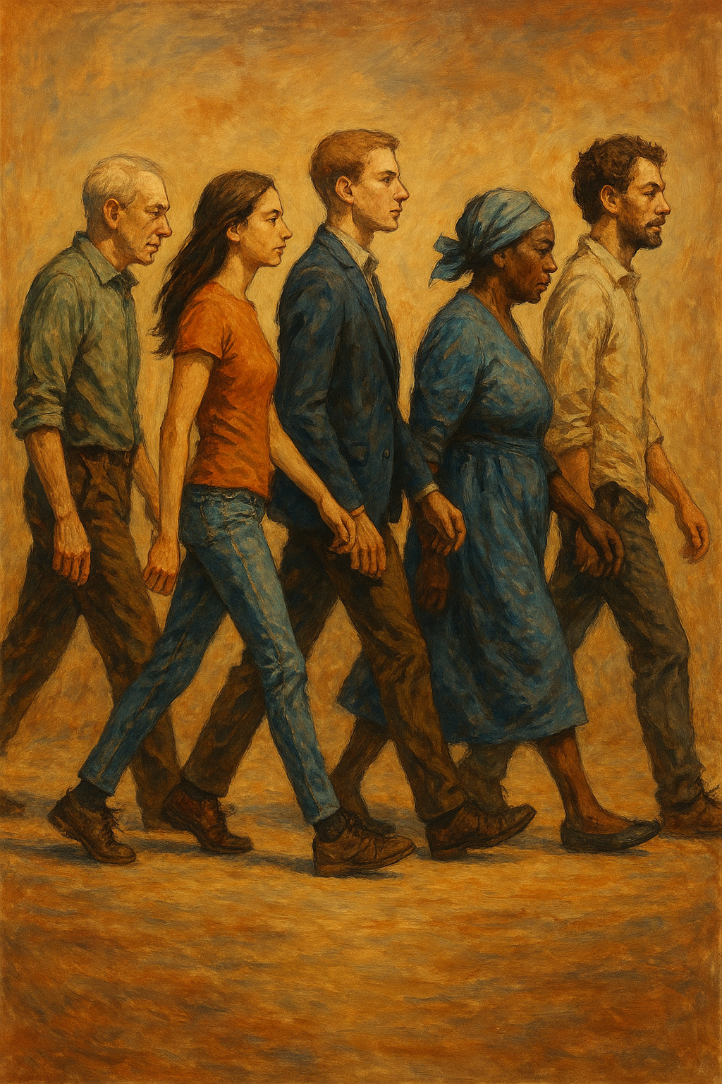 Walking is an autobiography in motion