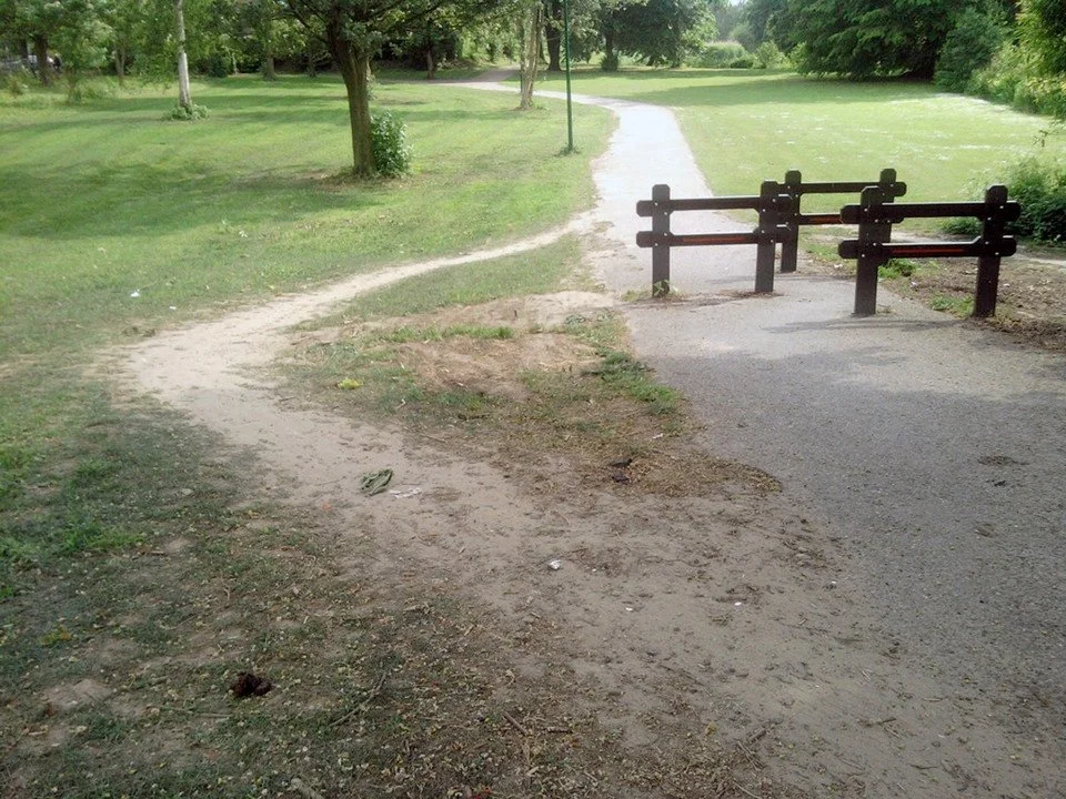 Where the path should have been