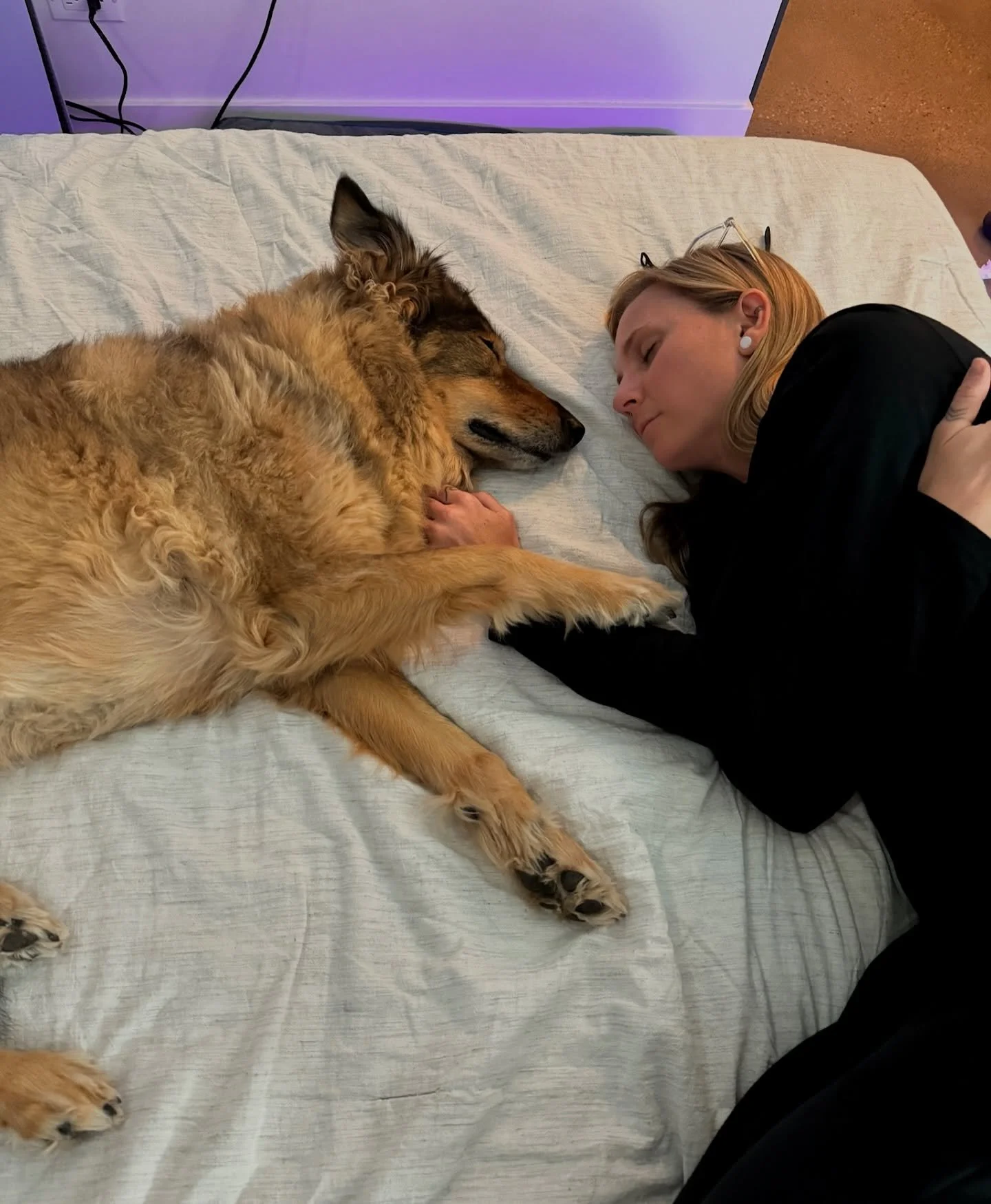 She wasn&rsquo;t just my dog, she was the reason I made it through.

There are certain souls that tether you to this world, and when they go, you don&rsquo;t just grieve them, you grieve the version of yourself that only existed because they were her