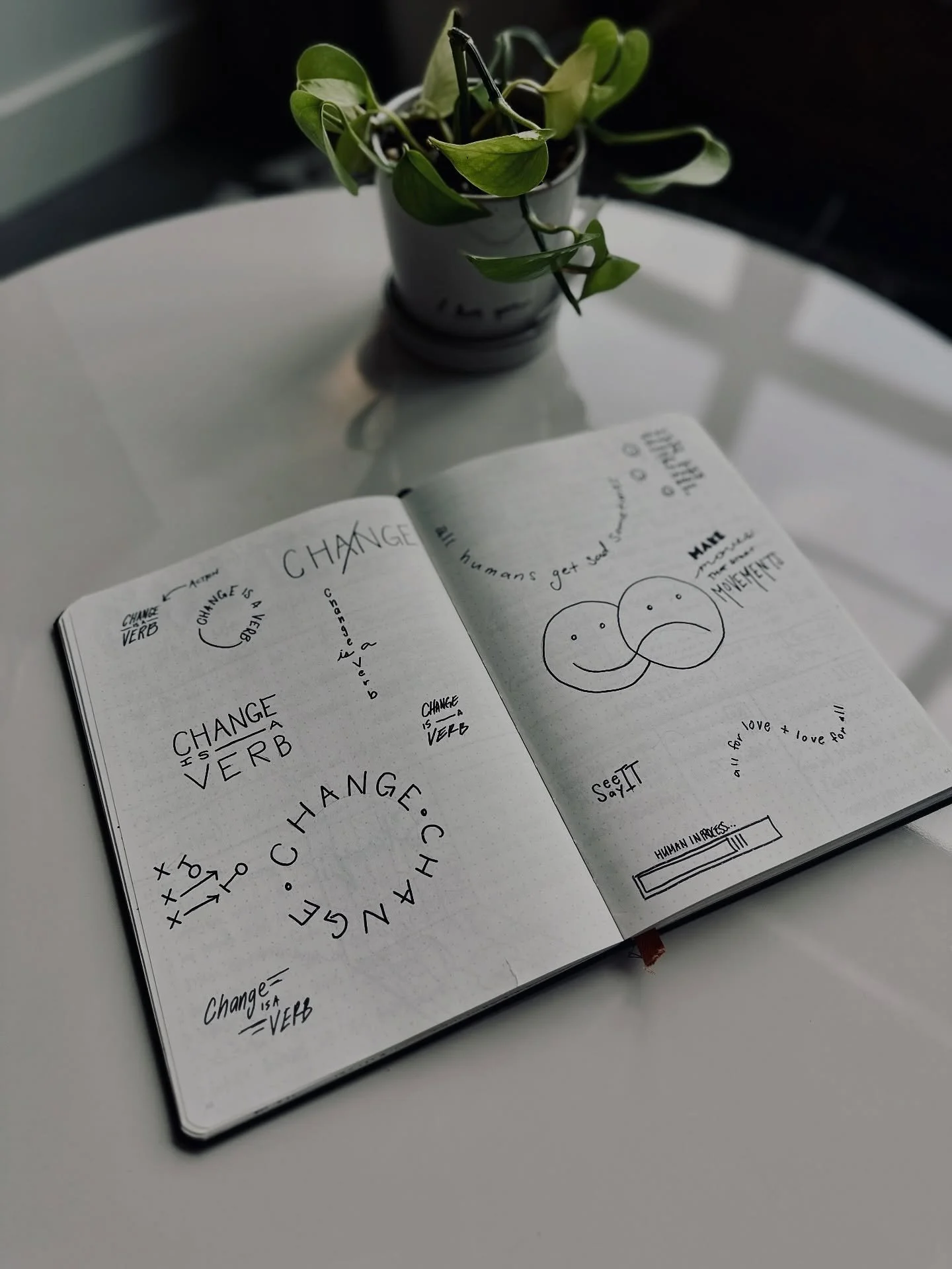 Some chapters in my journal still make my chest tighten. 

Like the day I realized I had control issues, and it went all the way back to being eight years old on the back of a snowmobile in Winter Park, convinced I was about to die while my family ca