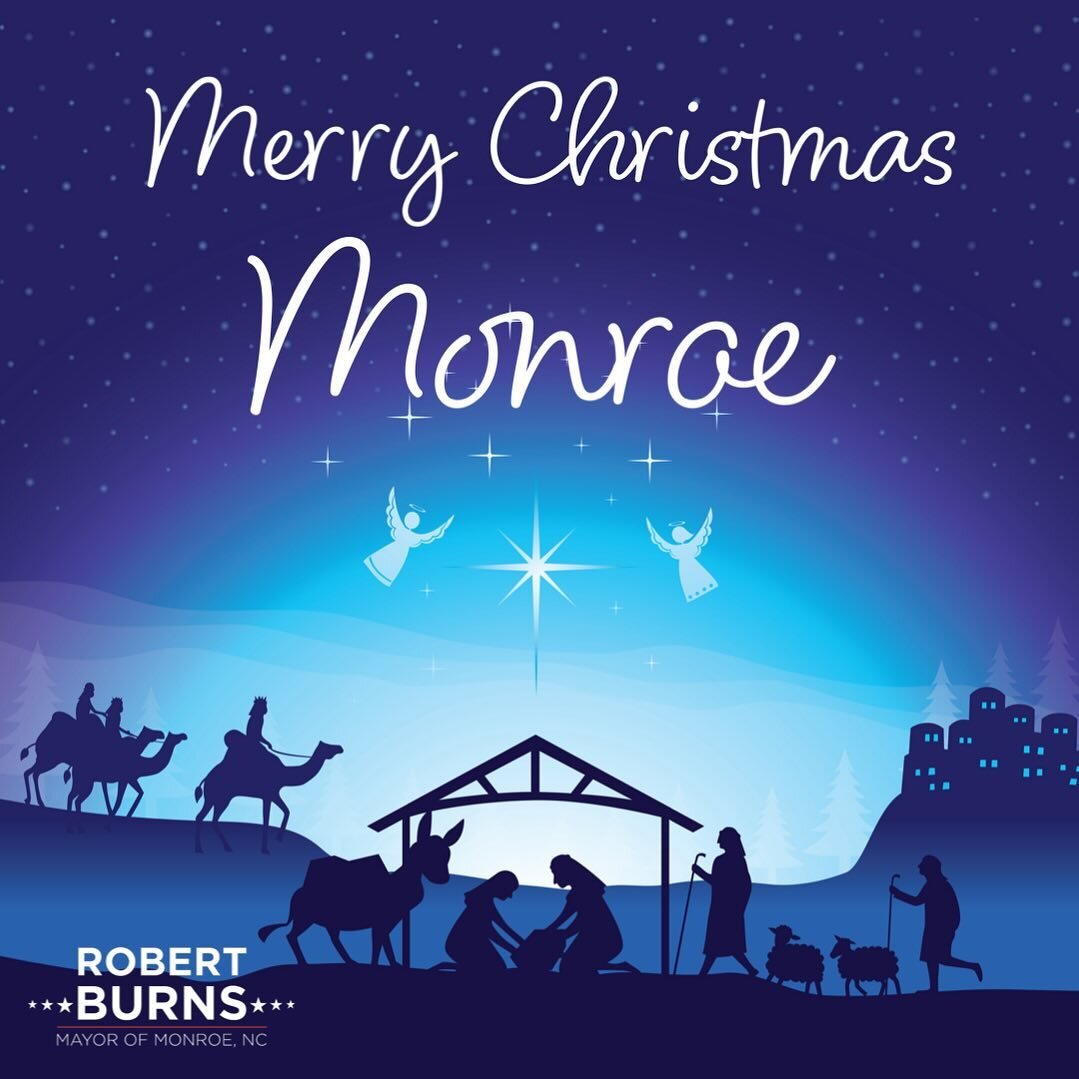 &rdquo;For unto you is born this day in the city of David a Savior, who is Christ the Lord.&ldquo;
‭‭Luke‬ ‭2‬:‭11‬ ‭ESV‬‬

Merry Christmas Monroe! I pray you have had a wonderful day full of blessings, peace, love, and joy. It&rsquo;s about HIS pres