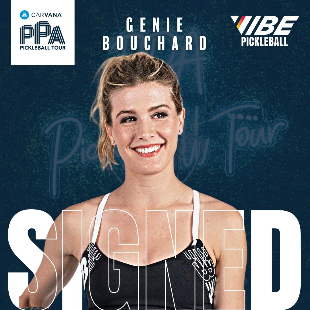 Ex-Wimbledon finalist Bouchard latest tennis pro to switch to pickleball