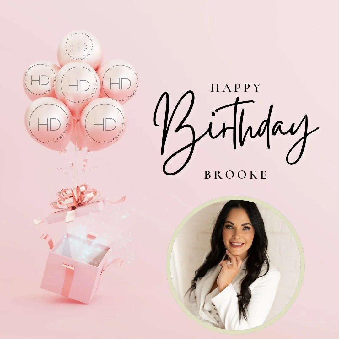 Happy Birthday Brooke! We love you and we hope that you have the best day! 🩷🎂

Book Online 24/7
https://www.hdaestheticstn.com > Book Now
📞615-436-3696
🌐www.hdaestheticstn.com 
📍213 N Cumberland St 
Lebanon, TN 37087

#aestheticallyHD #lebano