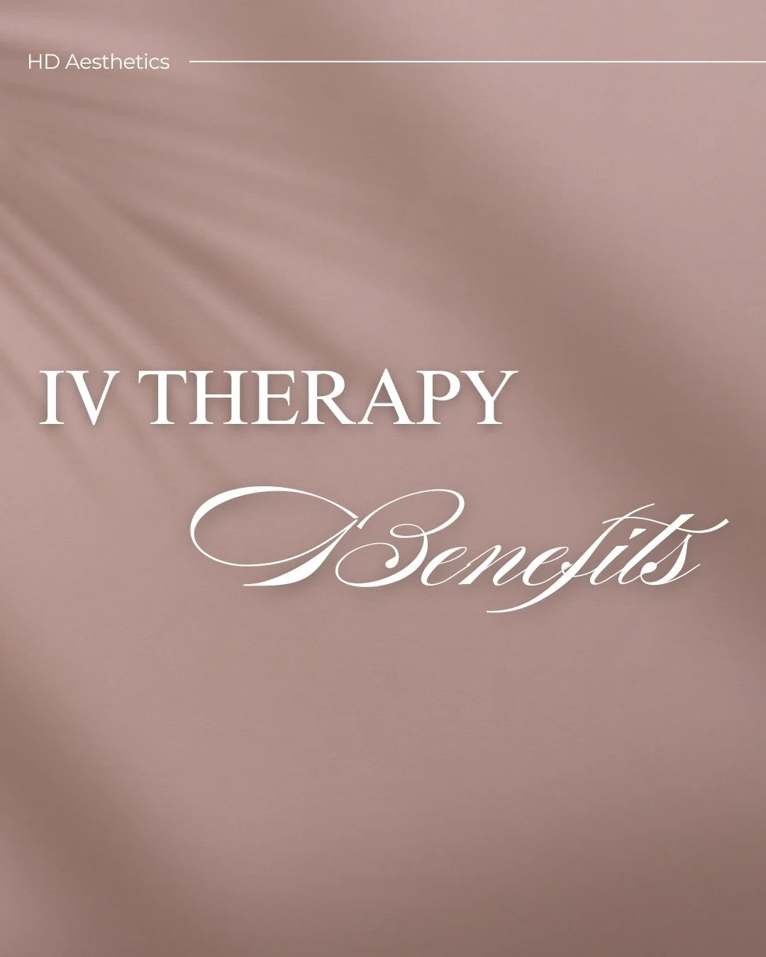 Your body deserves more than a quick fix- it deserves real wellness from the inside out! ✨ 

Hydrate, recharge, and feel your best with IV therapy designed to help you glow, recover, and be your beet self. 🫧

Book Online 24/7
https://www.hdaesthetic