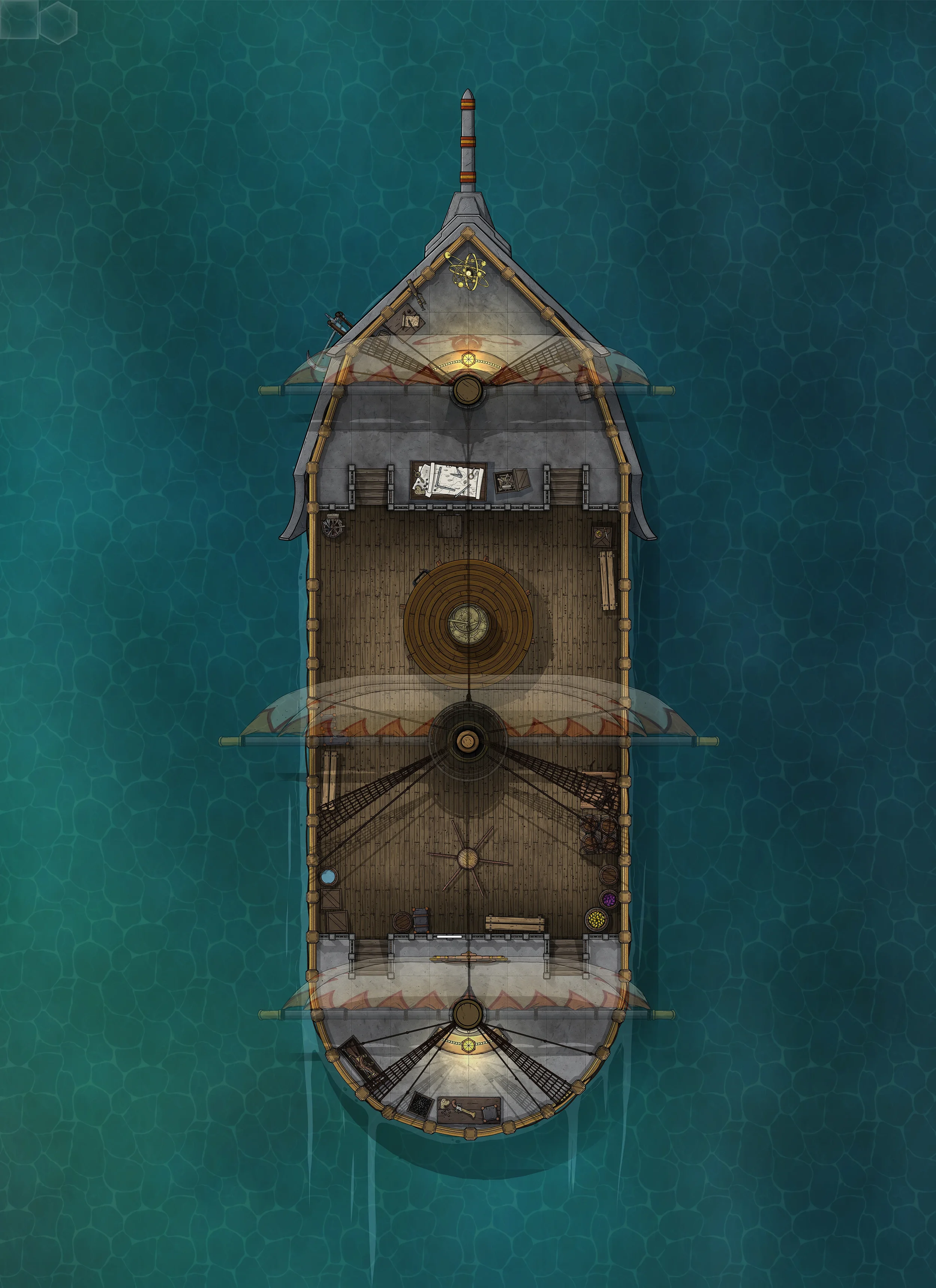 Each deck is available with At Sea...