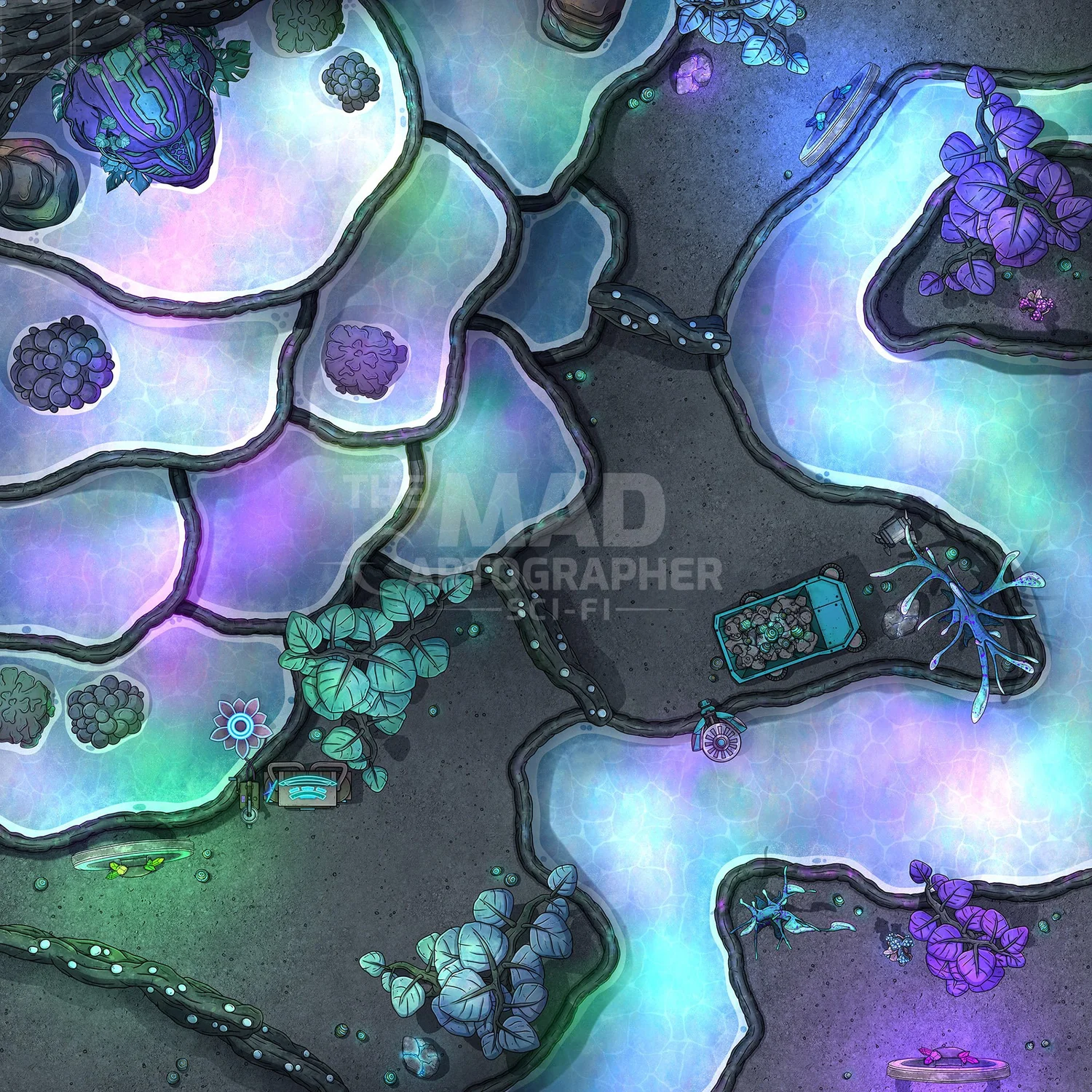 Iridescent Pools