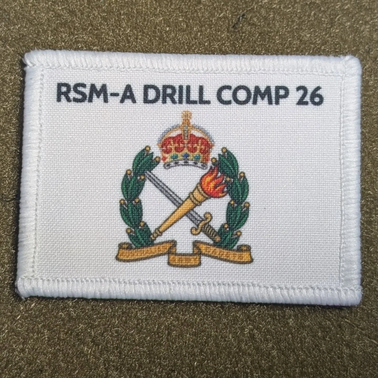 RSM-A drill competition 2026. Glad to have been able to help make these award patches. 

#rsma #allin #AAC #ausarmycadets #patchweasel