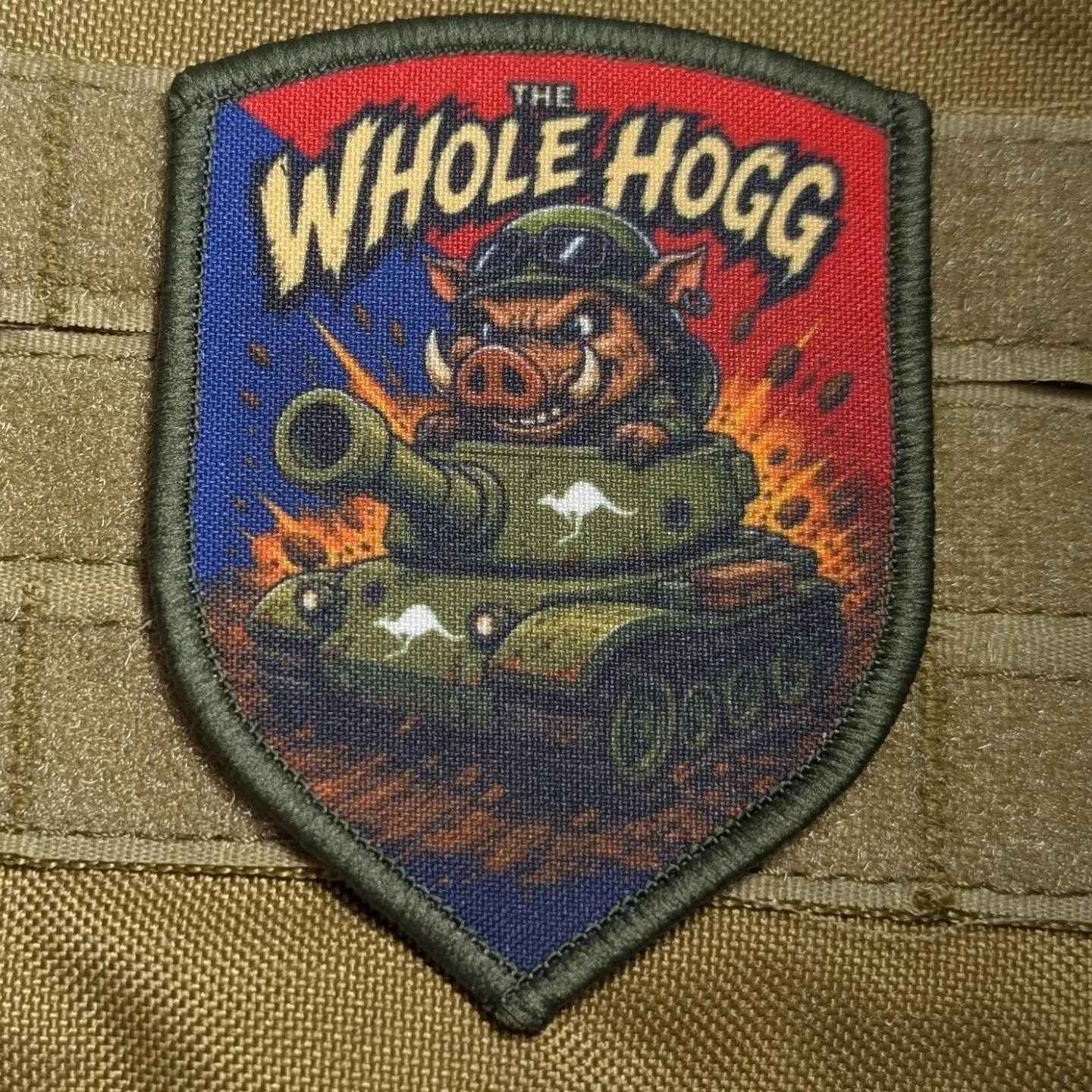 A mate needed a patch for a bucks night held at @topfuntanks hope you all had a blast! @hoggy507 you poor bruised bugger.

#paintball #patchweasel #pain