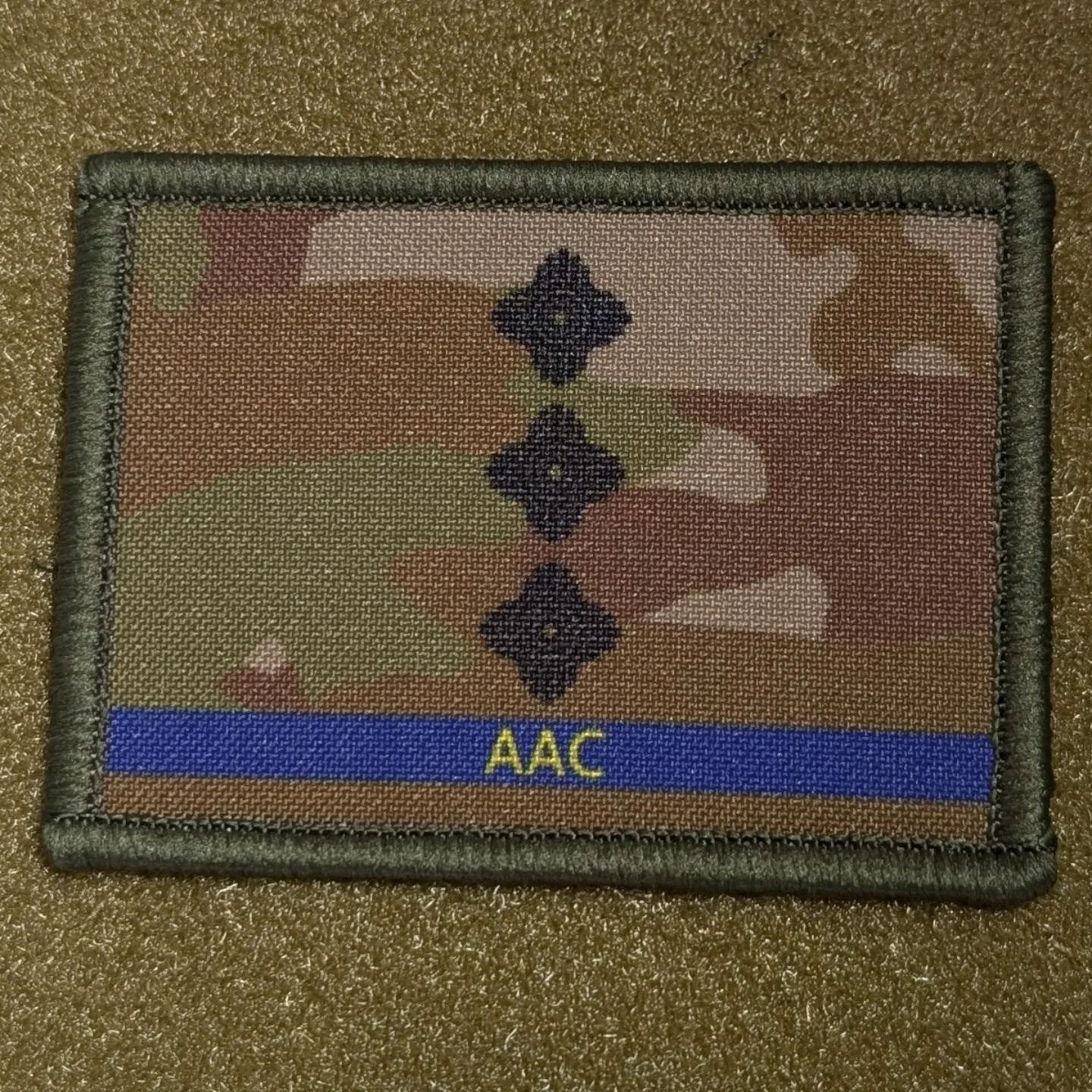 CAPT(AAC) rank patch on cam. The rest of the ranks on the way soon!

#AAC #allin #ausnavycadets #aafc