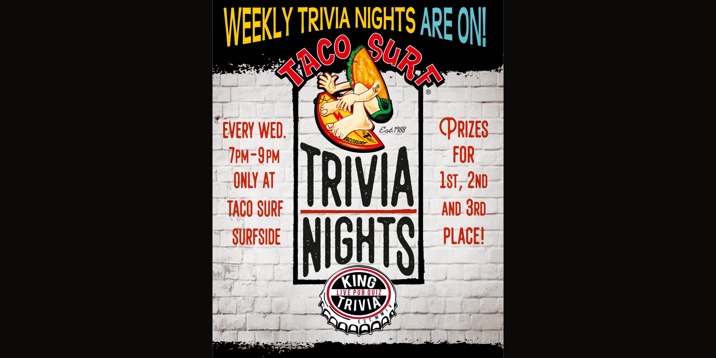 Kings Trivia at Taco Surf in Surfside