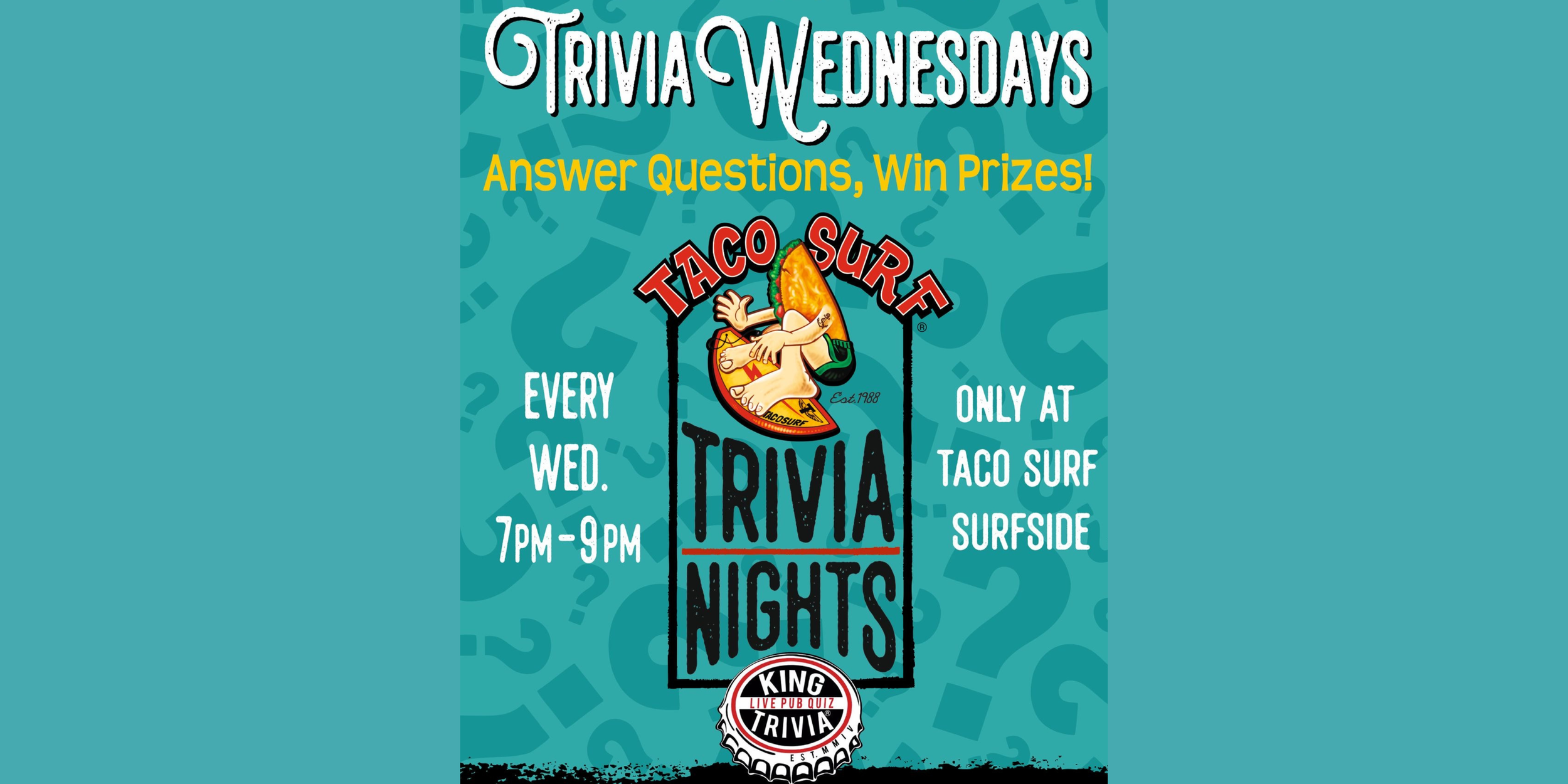 Kings Trivia at Taco Surf in Surfside
