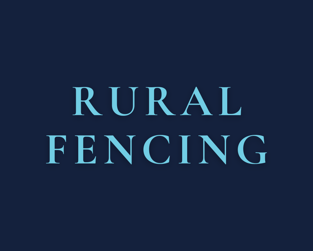 Goodlet Rural - Rural Fencing Services