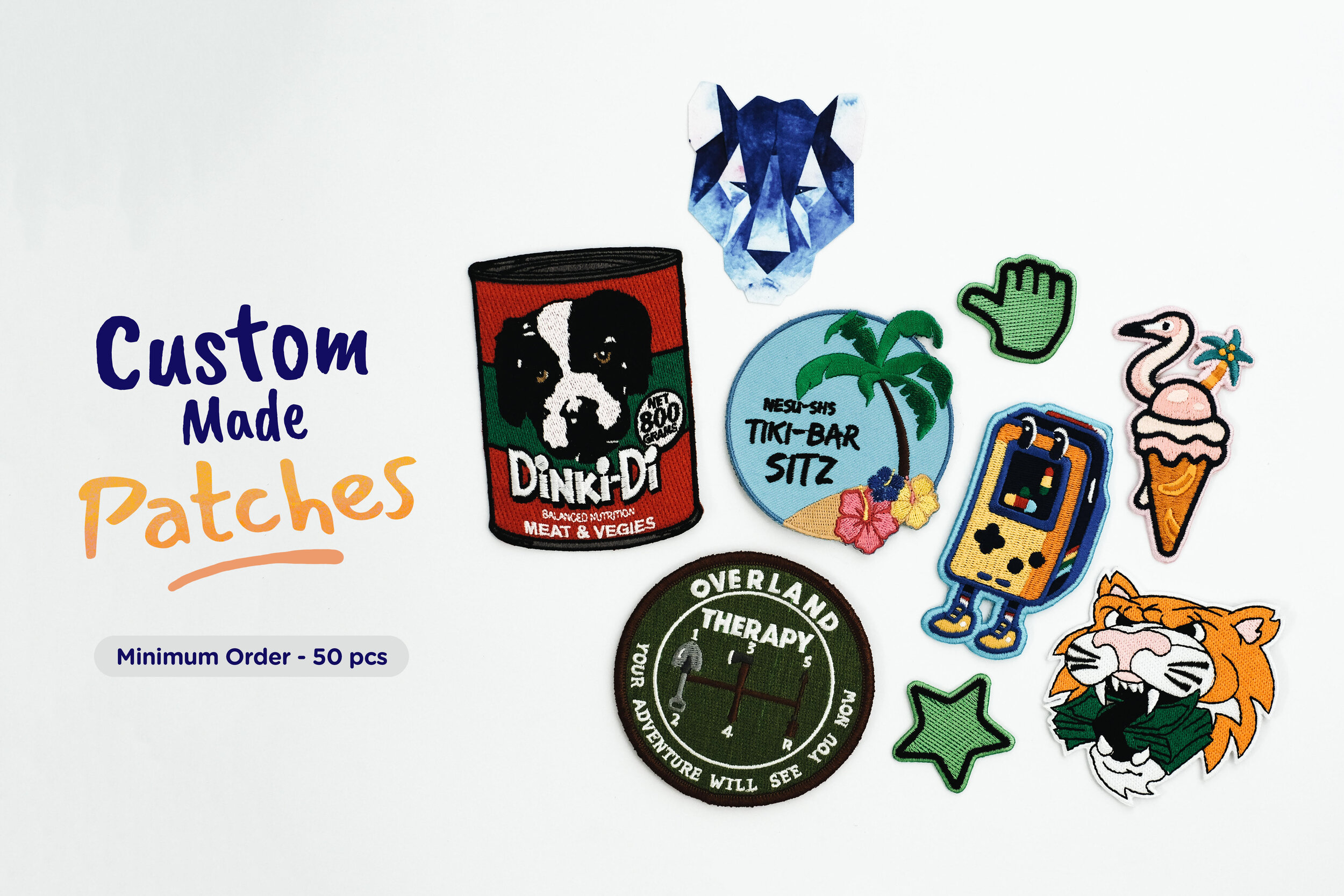 Custom Made Embroidered Patches, United States - New York, Austin, Los  Angeles, Chicago