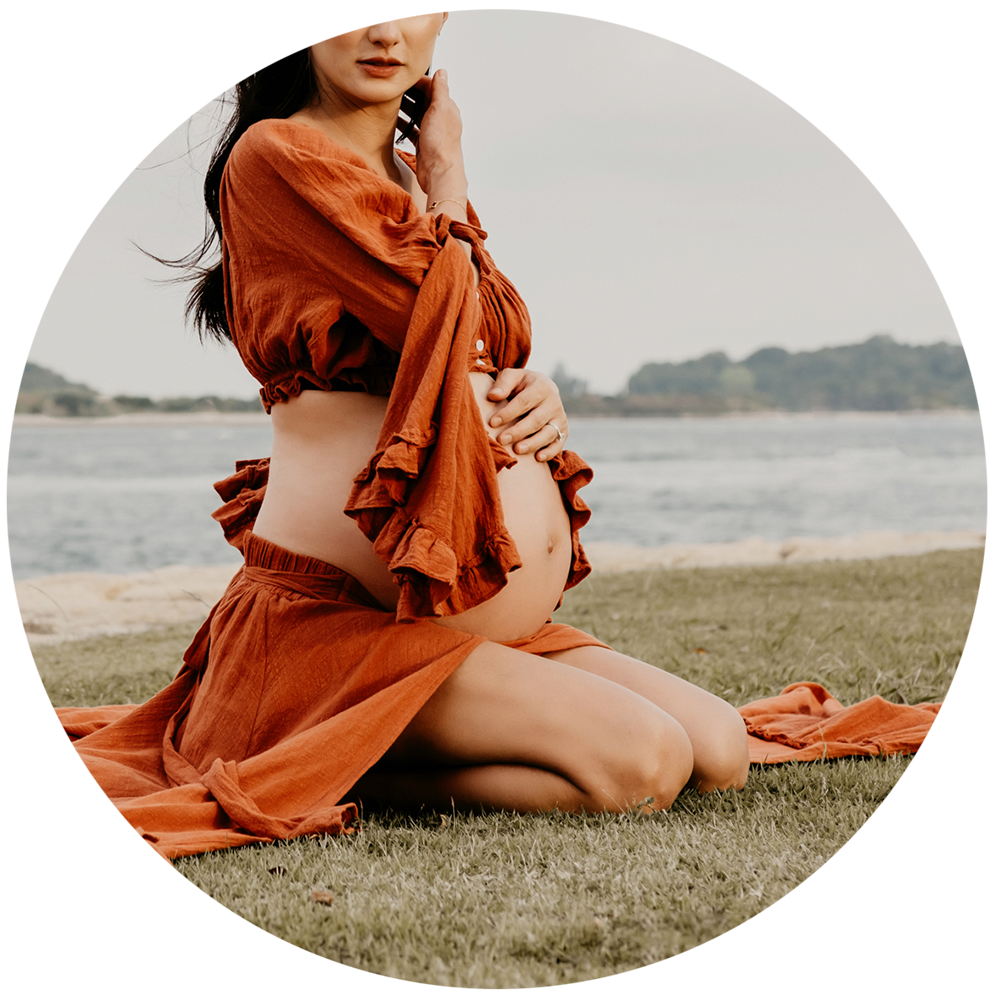 Outdoor maternity photography singapore