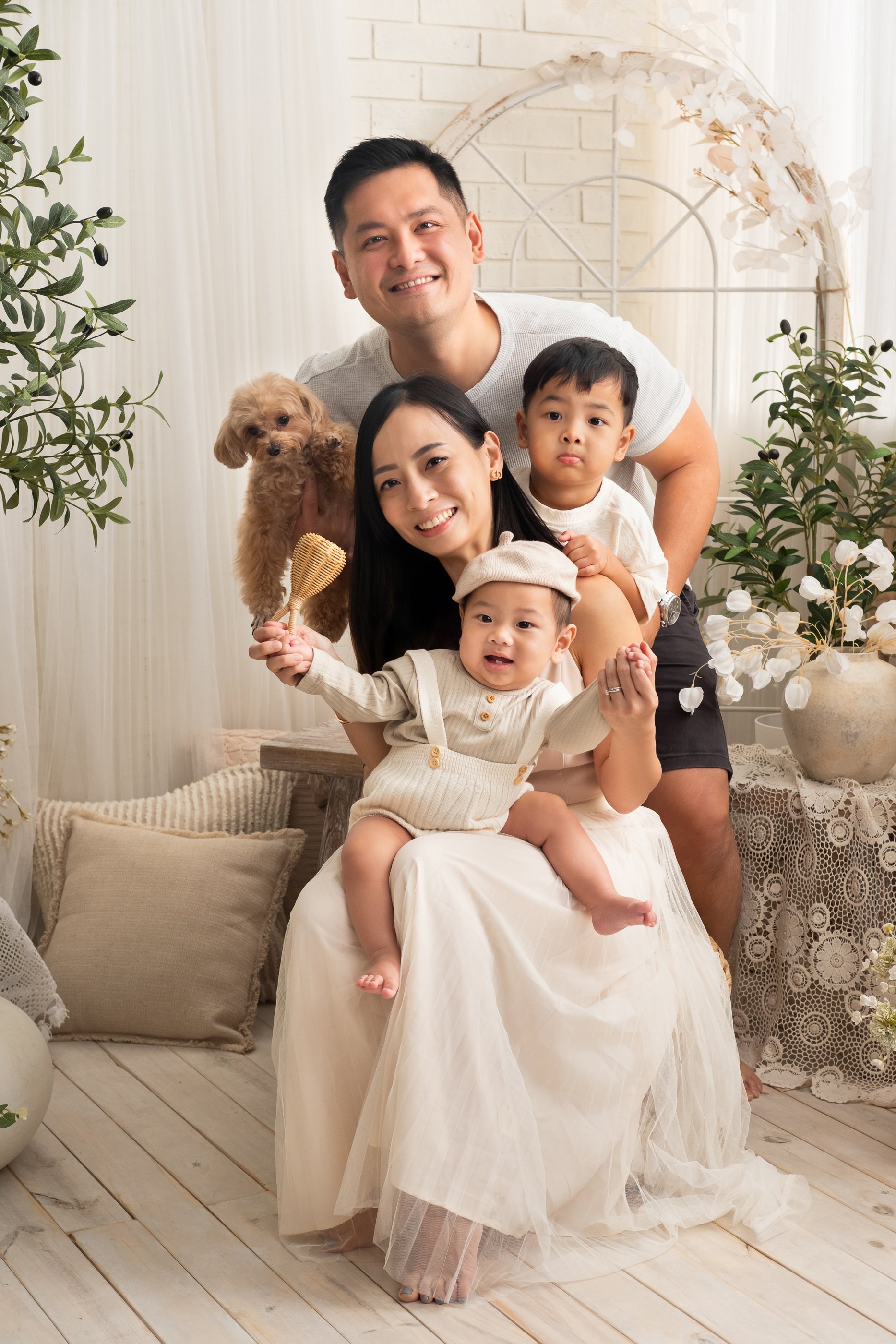 beautiful family photoshoot singapore