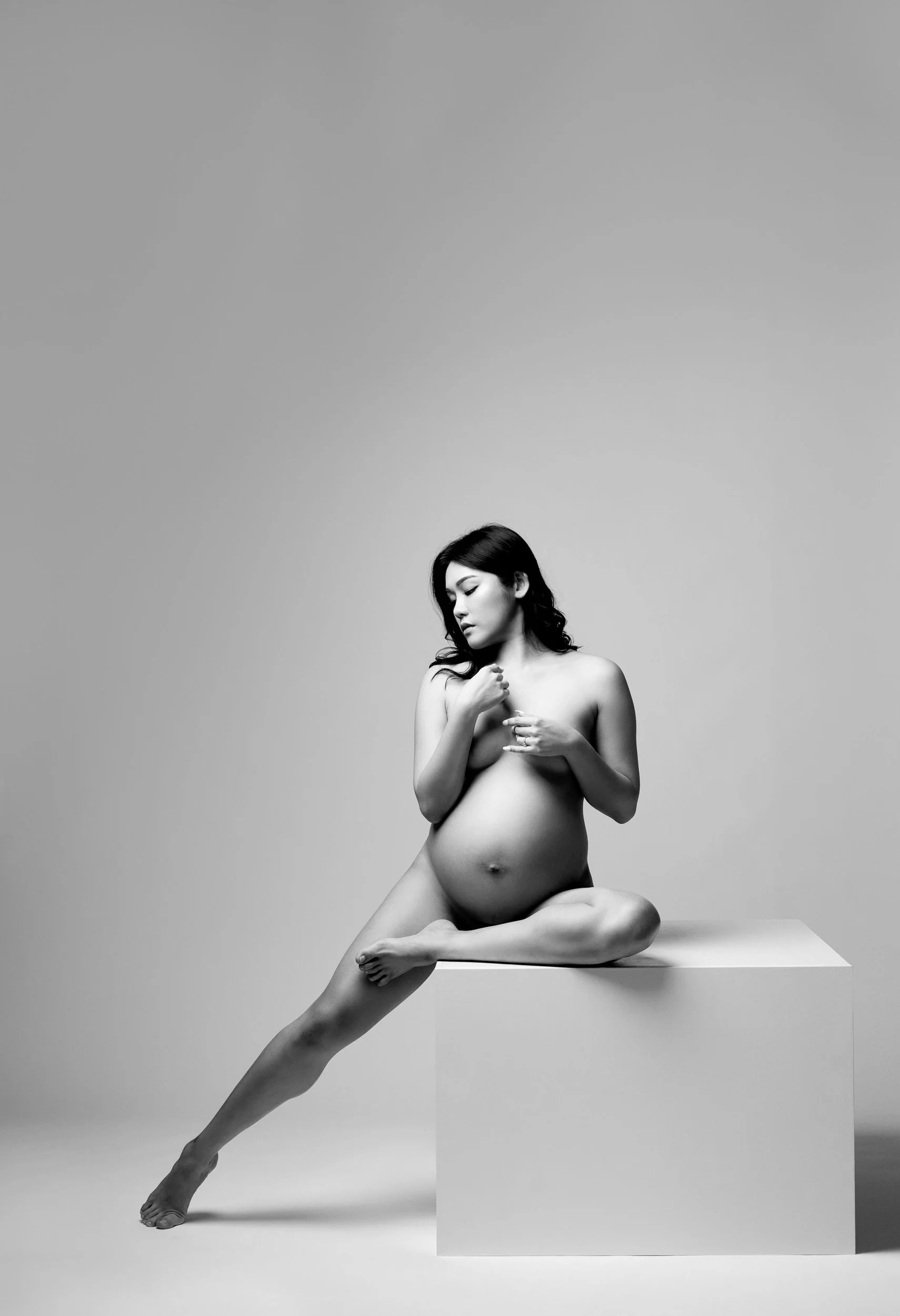 Nude Maternity Photoshoot singapore