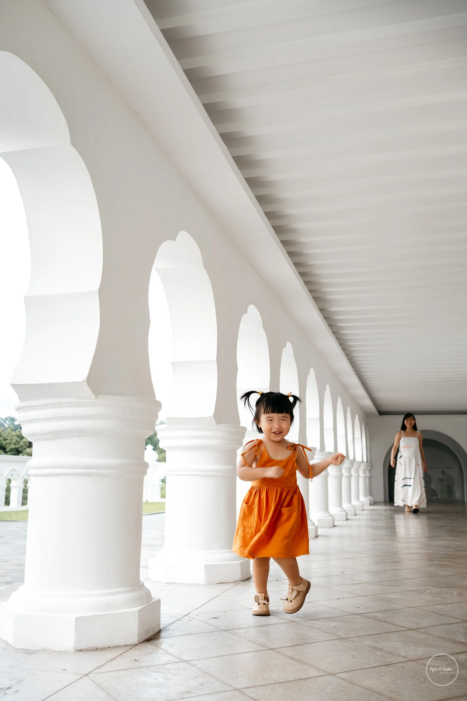 Family photoshoot outdoor Singapore Botanic gardens marina bay gardens by the bay
