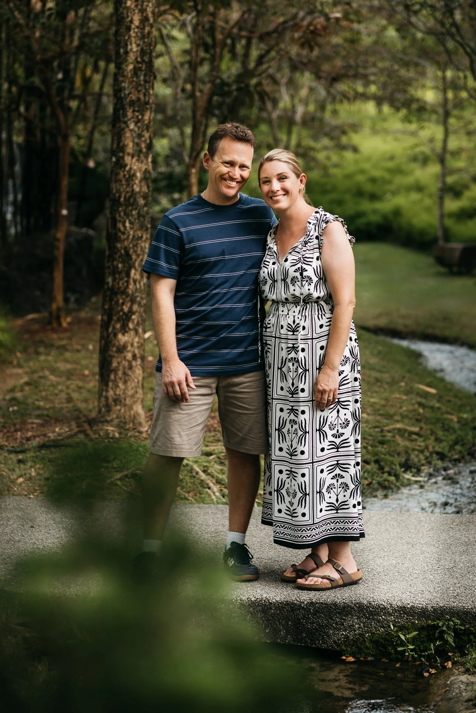 Family photoshoot outdoor Singapore Botanic gardens marina bay gardens by the bay