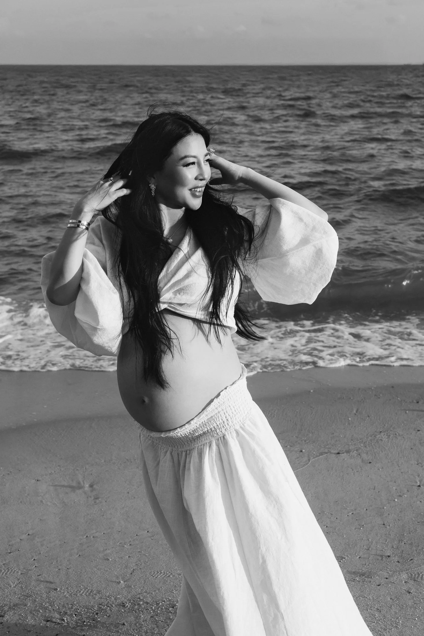 Outdoor Maternity photoshoot singapore