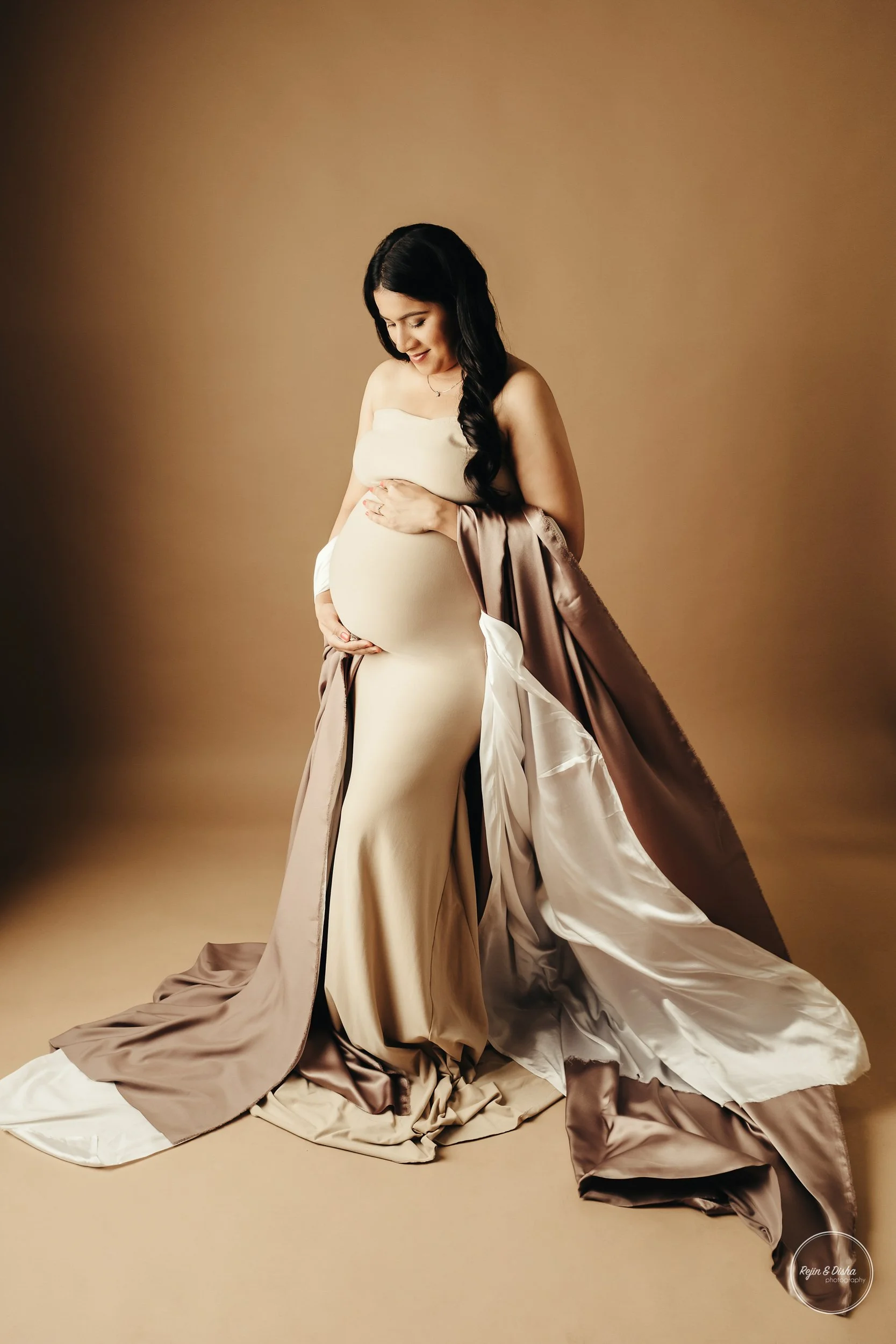 Fabric flow maternity photoshoot singapore