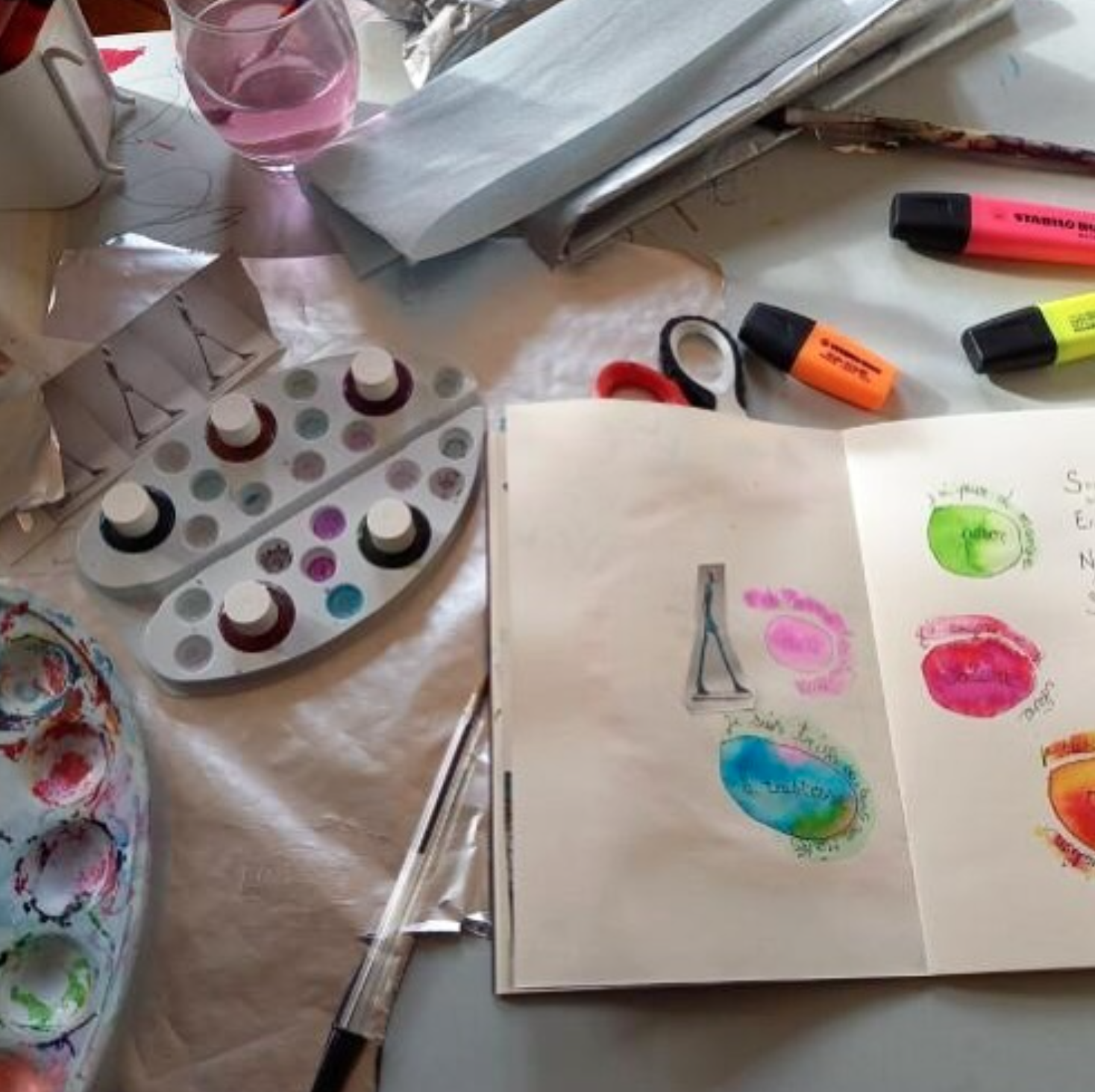 Atelier Partie 2 Carnet de deuil - Paris