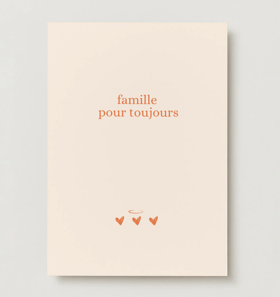 Carte Famille pour toujours