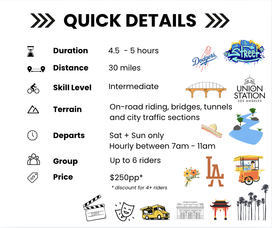Tour Details for Downtown LA Off Script