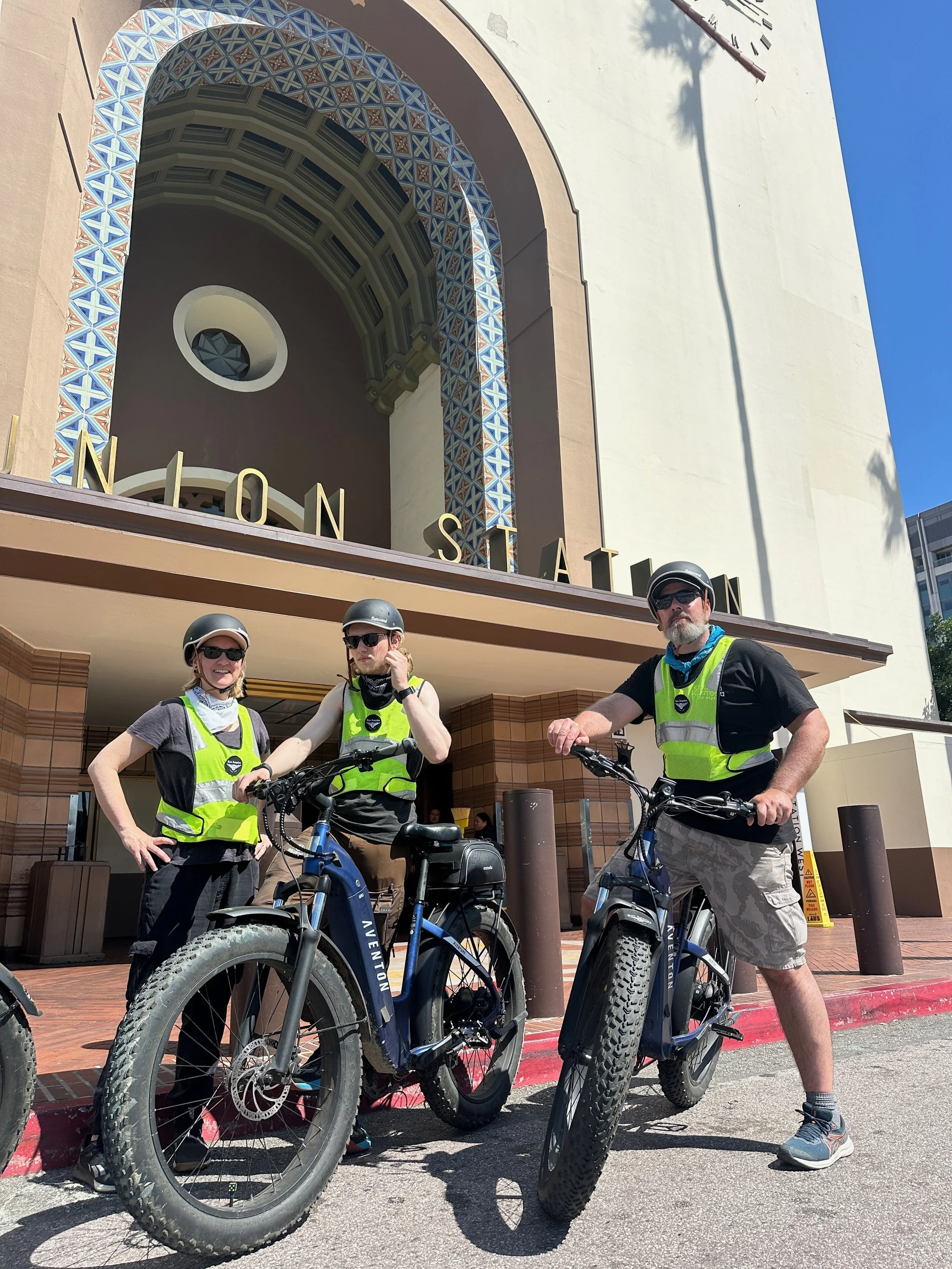 Dutch Family E BIke Tours LA UnionStationDTLA