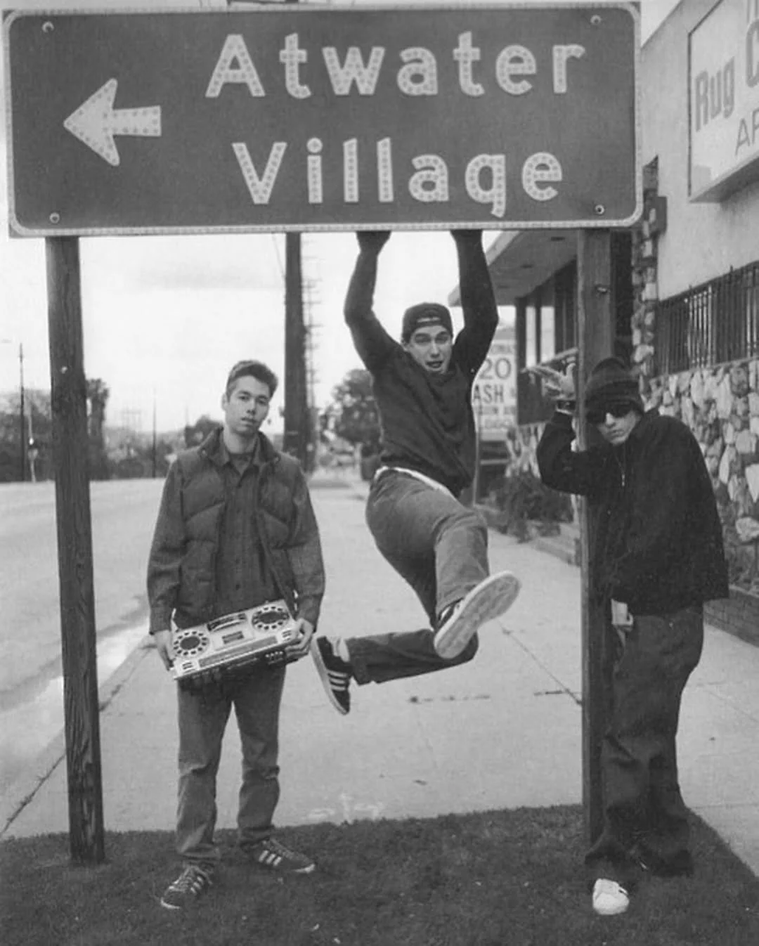 Beastie Boys famous photo in Atwater Village