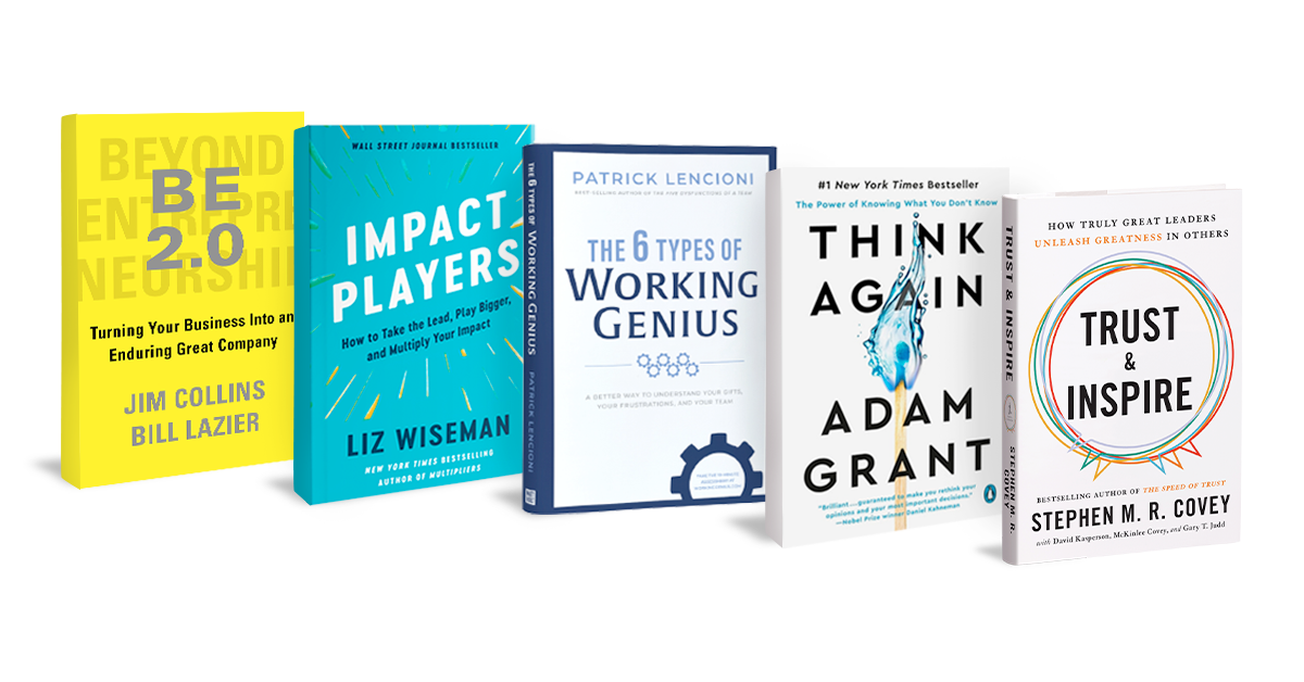 Top 5 MustRead Books for Business Leaders in 2024 — Visage Growth Partners
