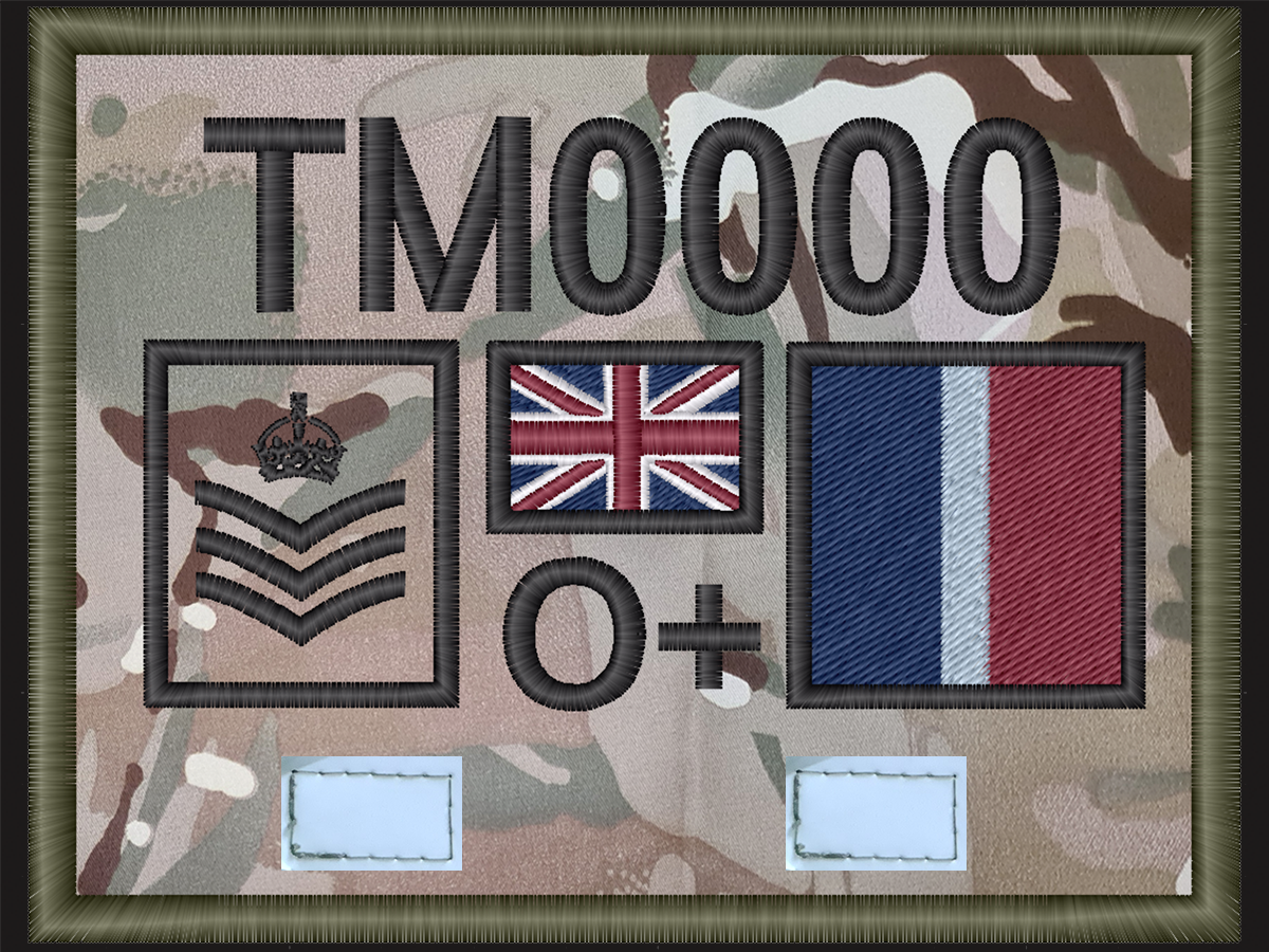 RAF NCO/WO ZAP 10 X 13CM