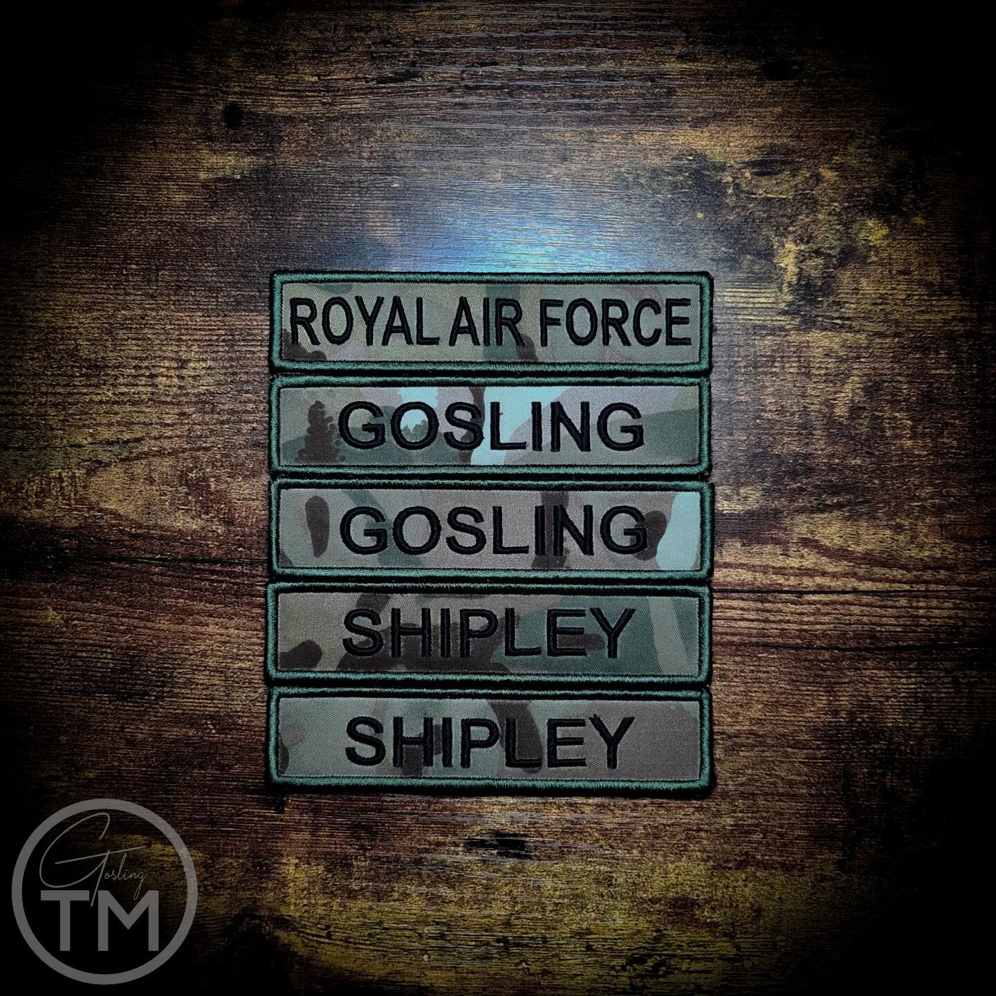 NAMES PLEASE!

Here is a nice selection of some name badges that we have recently made, (there is also an RAF Service Identifyer badge hiding in there too)!

These badges all come in a standard size, designed to be worn on MTP Barrack Shirts, PCS Jac