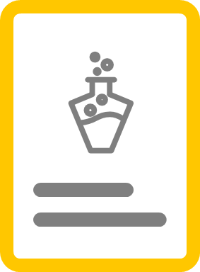 Warning sign with a graphic of a glass overflowing with a bubbly liquid, indicating a caution for a potentially dangerous or hazardous drink.