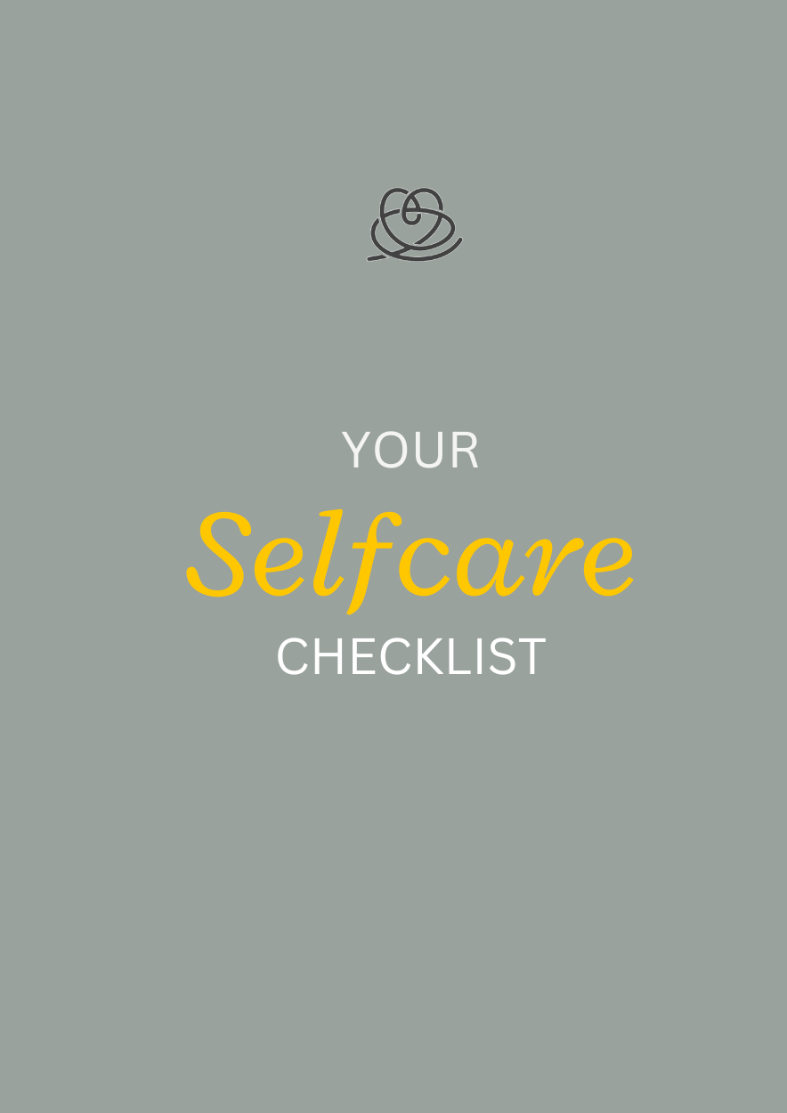 A Selfcare Checklist