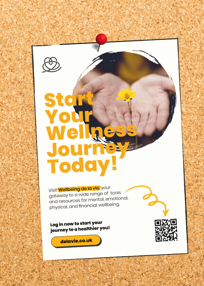 Wellbeing de la vie Poster