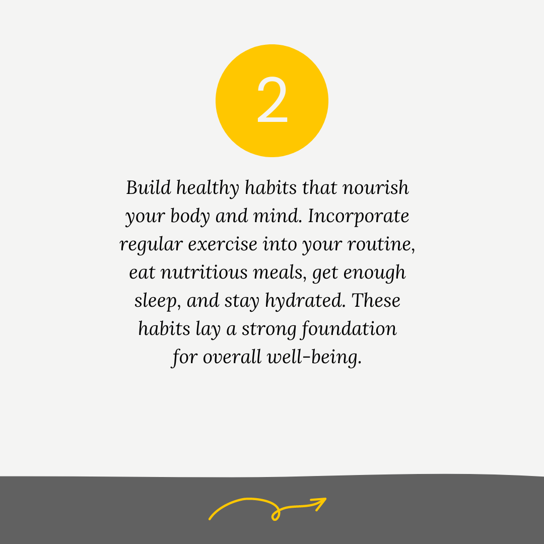 Build Healthy Habits