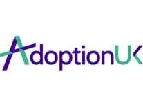 Logo of Adoption UK with stylized letter 'A' and green text.