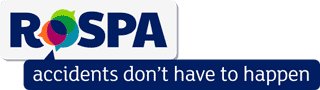 ROSPA logo with the slogan 'accidents don't have to happen'