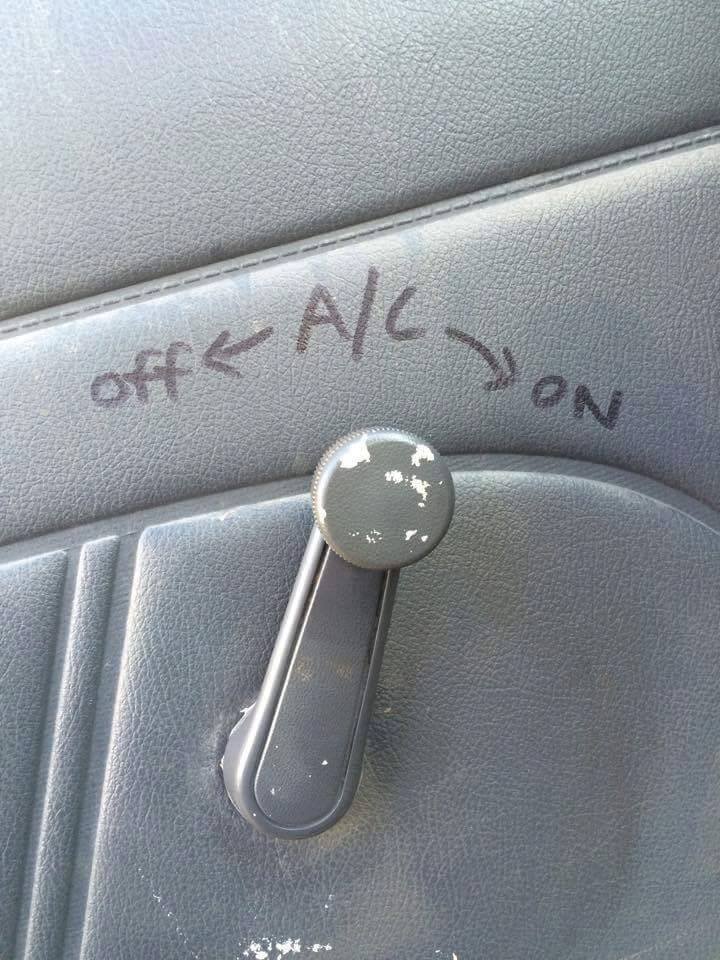 Manual Window Crank Air Conditioning