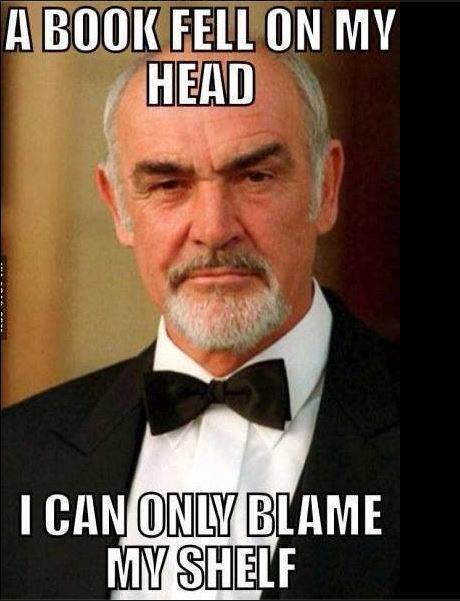 Sean Connery Shelf Blame